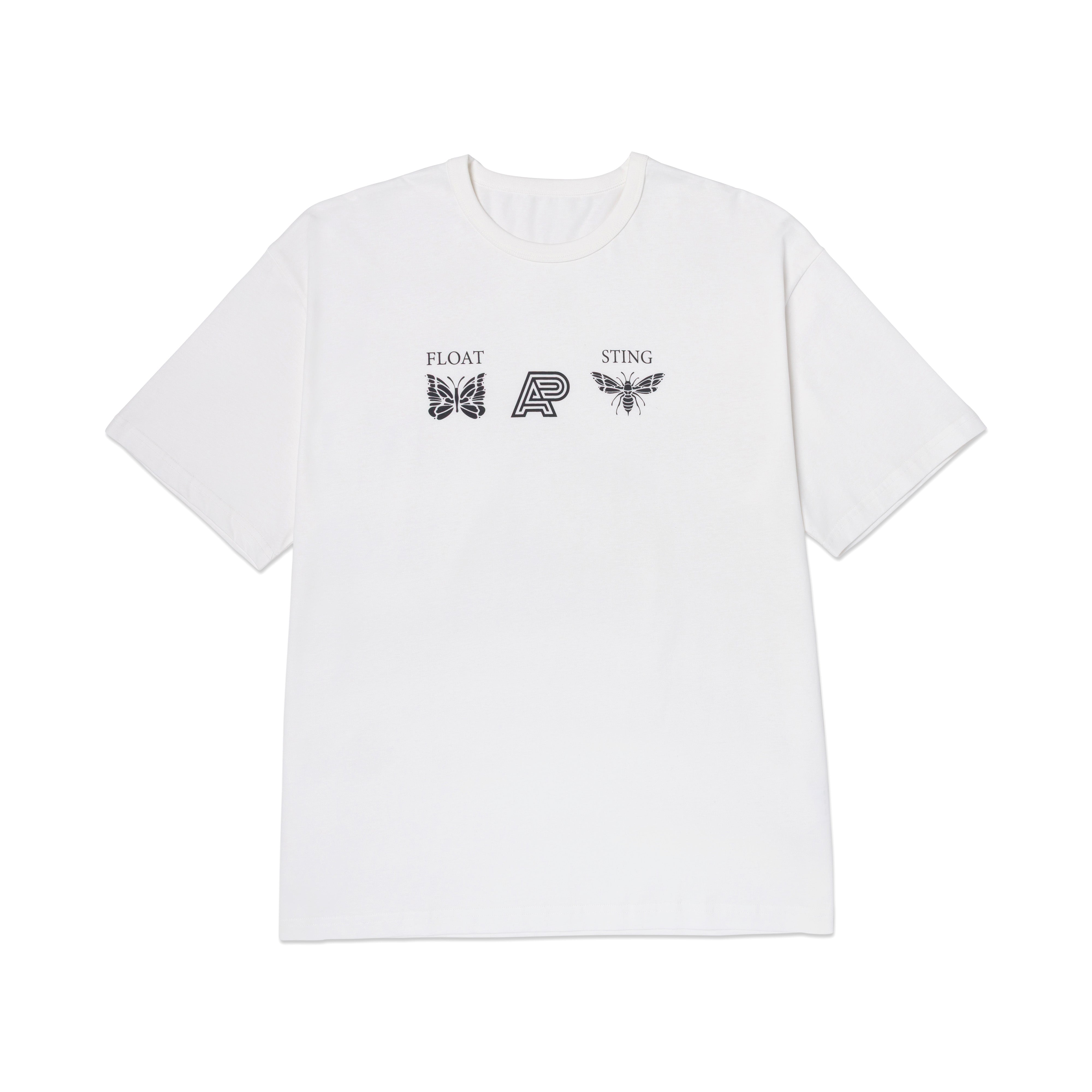 Needles x AP - T-Shirt - White - Stack Logo