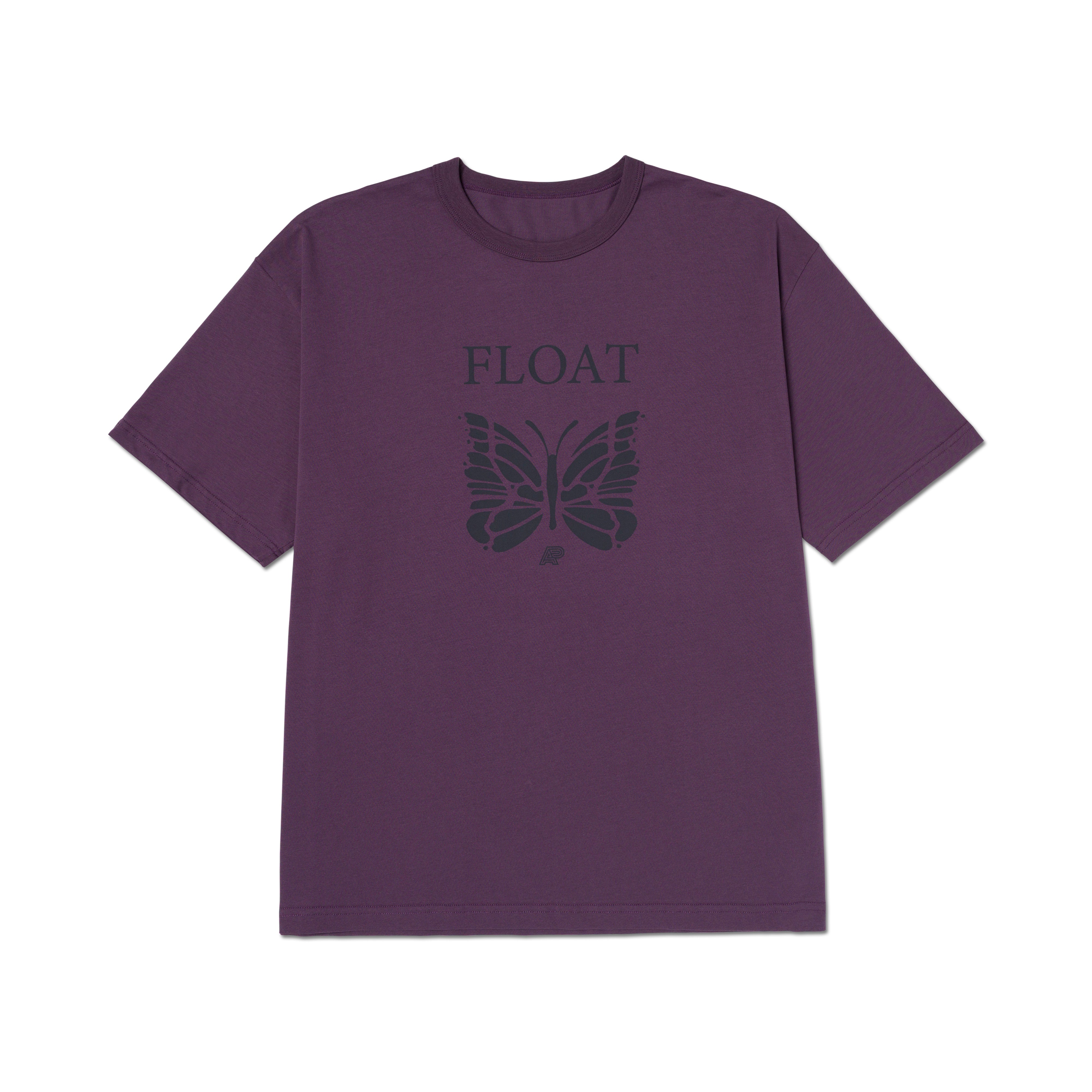Needles x AP - T-Shirt - Plum - Float Sting
