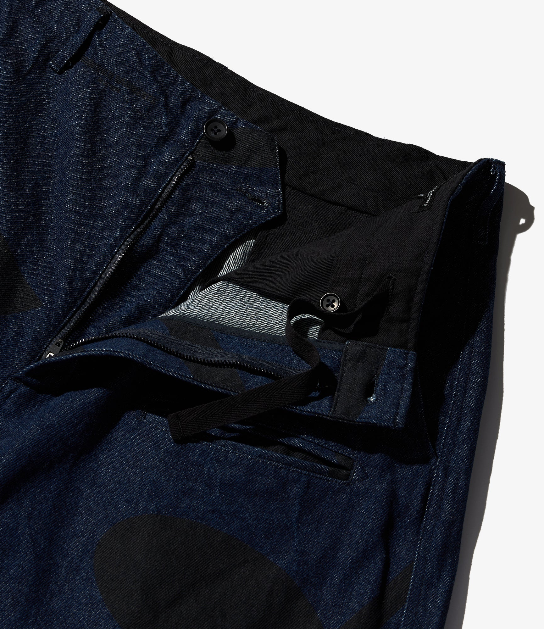 NNP Pant - Indigo Music Note Print 12oz Denim