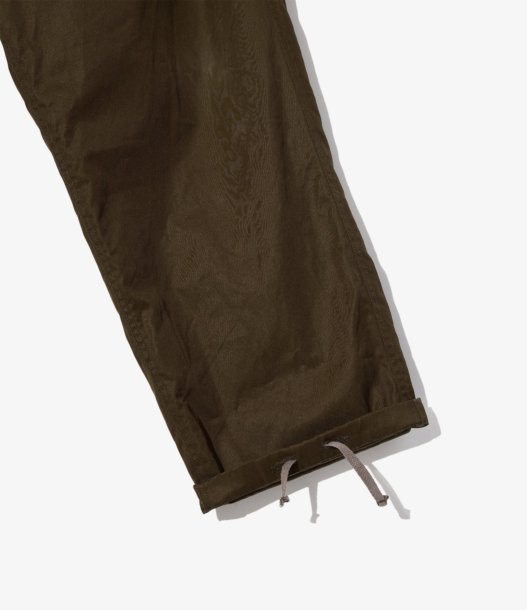 NNP Pant - Dk. Olive Cotton Ventile Twill
