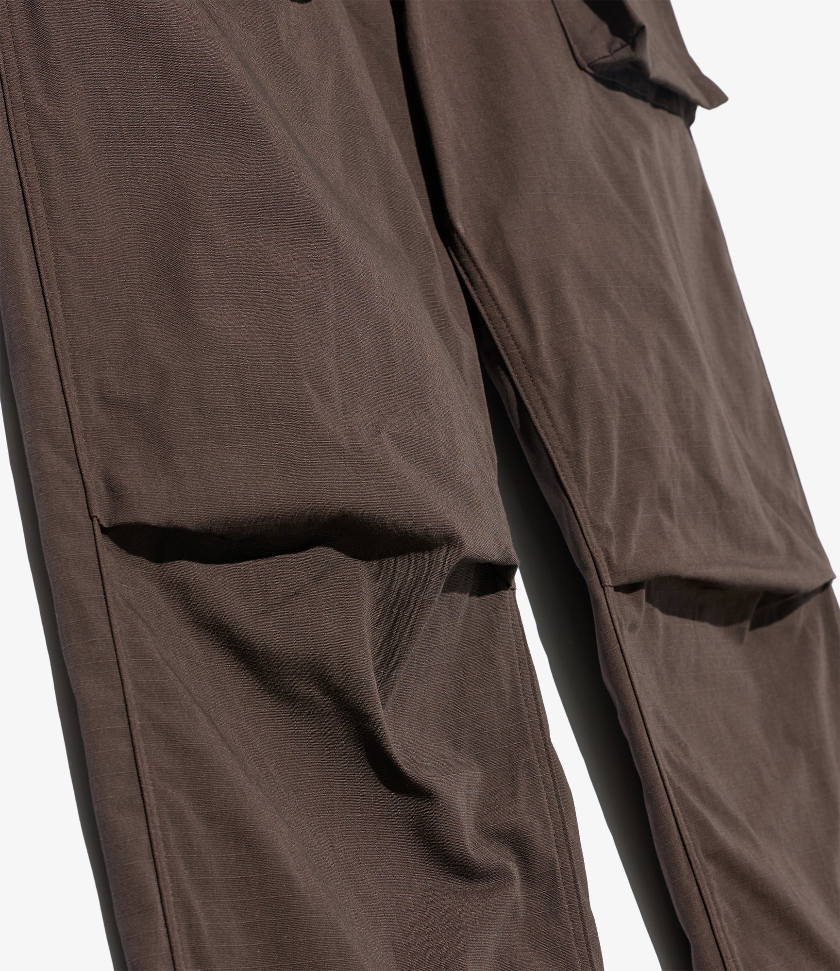 Norwegian Army Pant - Dk. Brown Heavyweight Cotton Ripstop