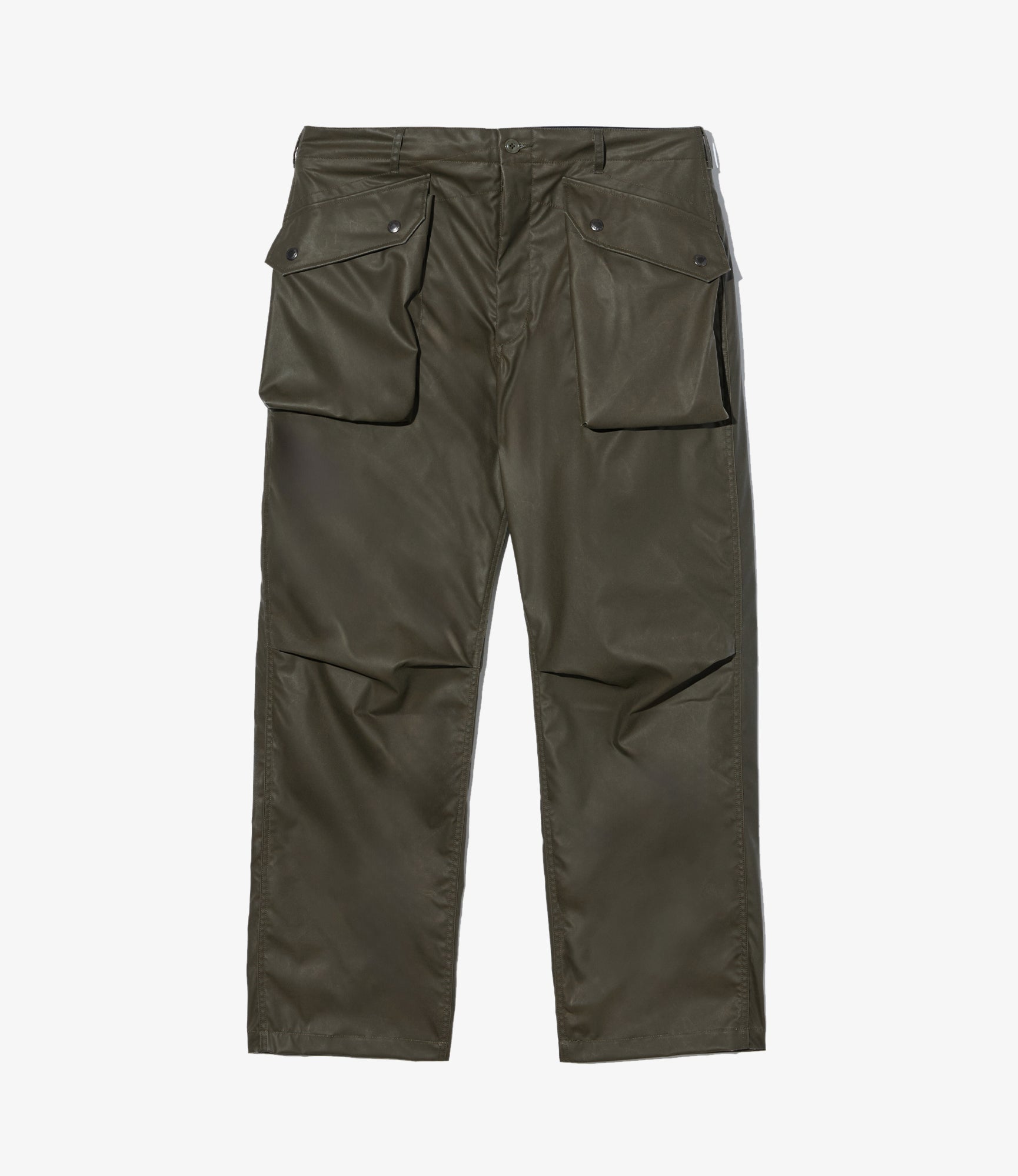 Norwegian Army Pant - Brown Polyester Coated Cloth