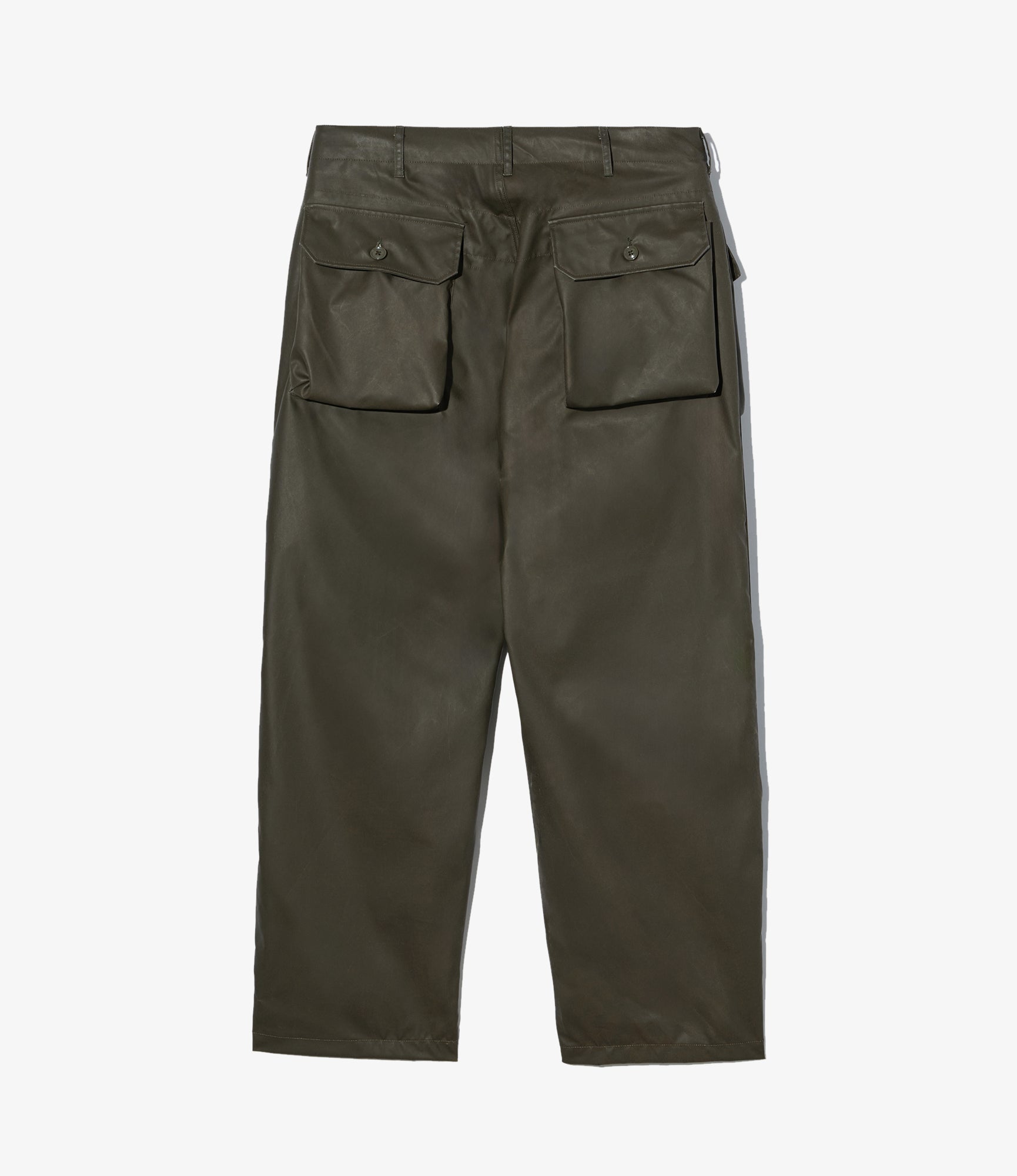 Norwegian Army Pant - Brown Polyester Coated Cloth