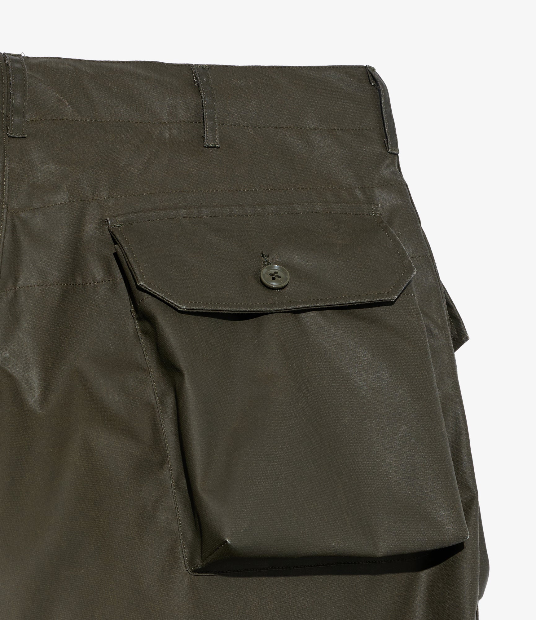 Norwegian Army Pant - Brown Polyester Coated Cloth