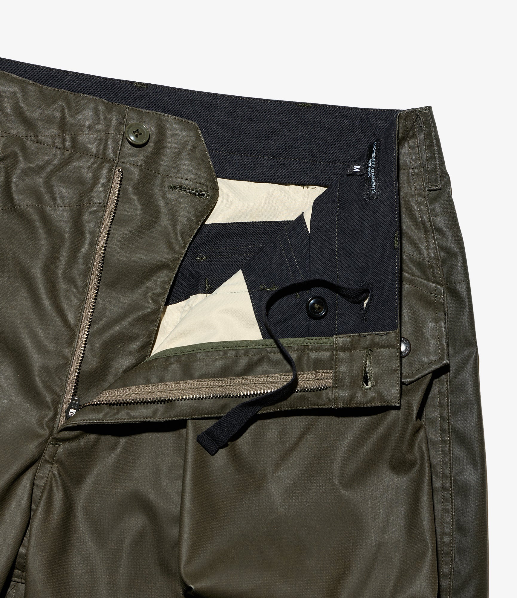 Norwegian Army Pant - Brown Polyester Coated Cloth