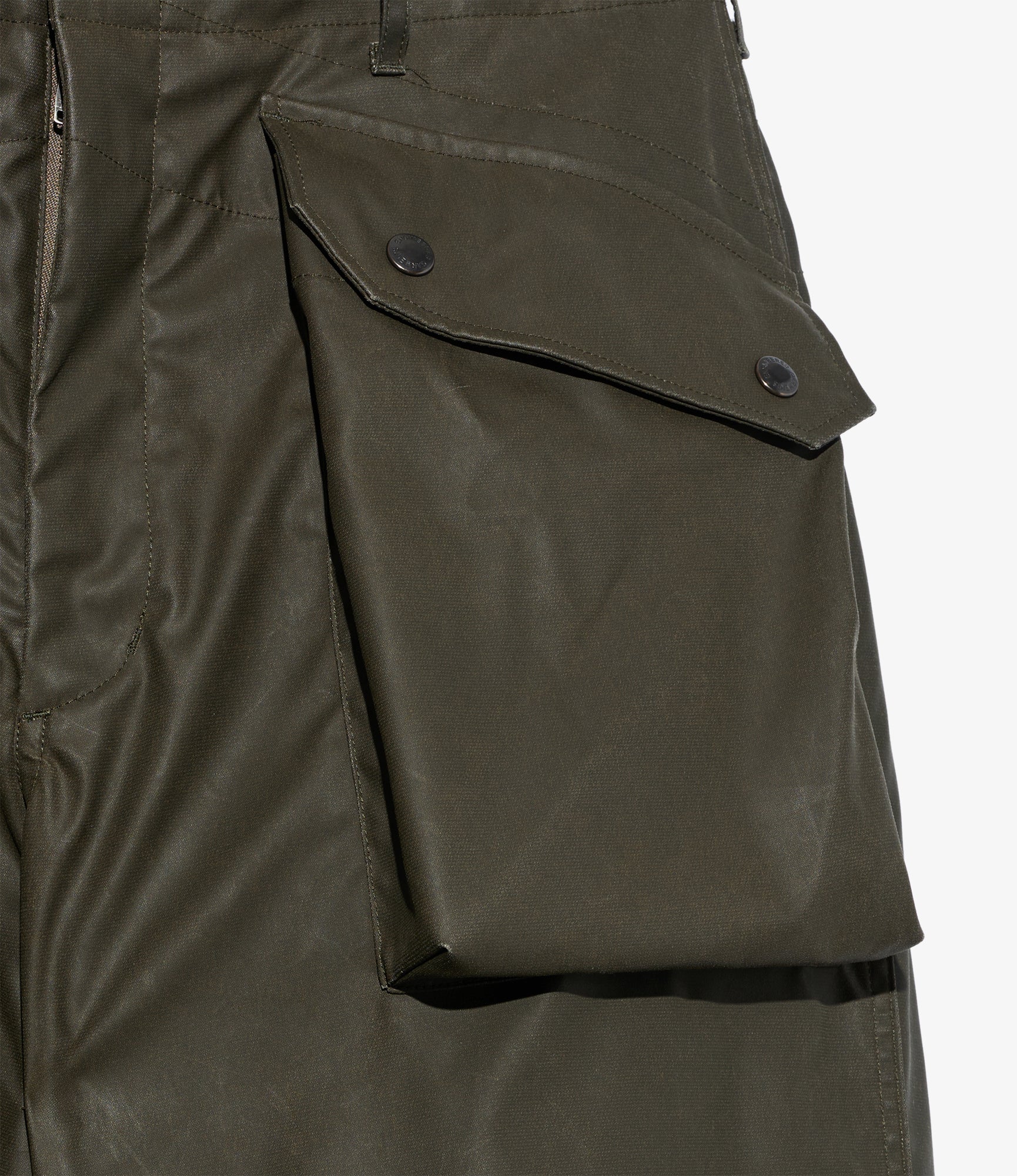 Norwegian Army Pant - Brown Polyester Coated Cloth