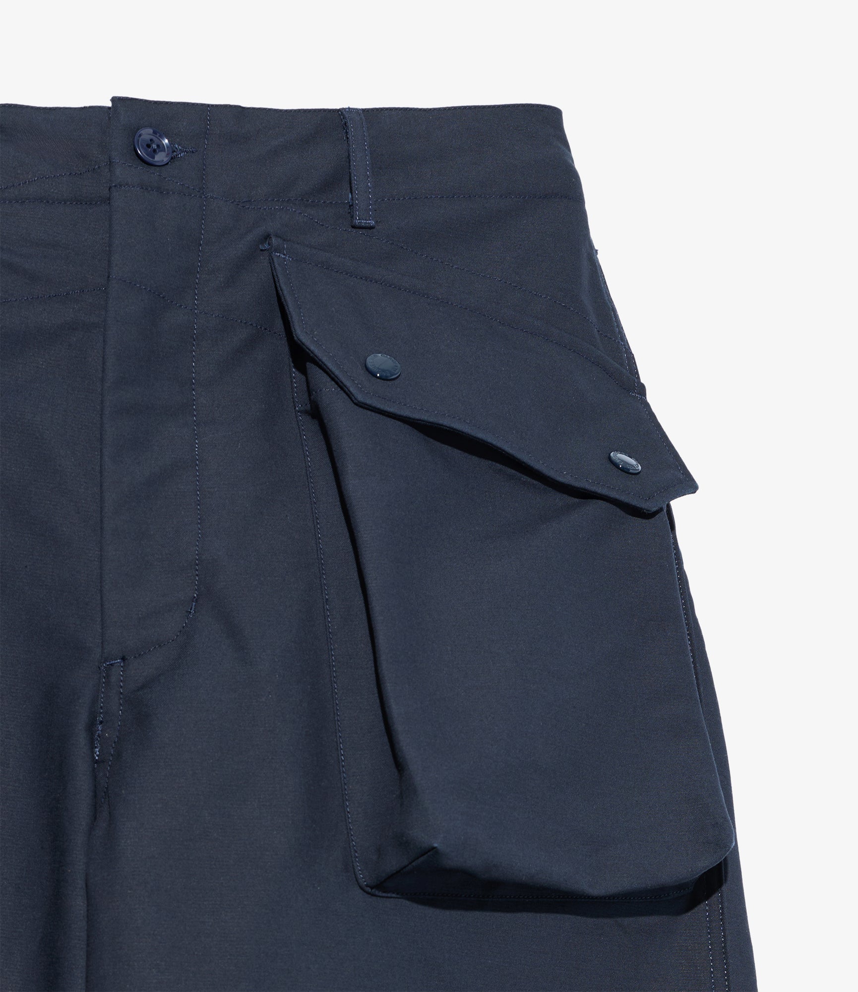 Norwegian Army Pant - Navy Cotton Double Cloth