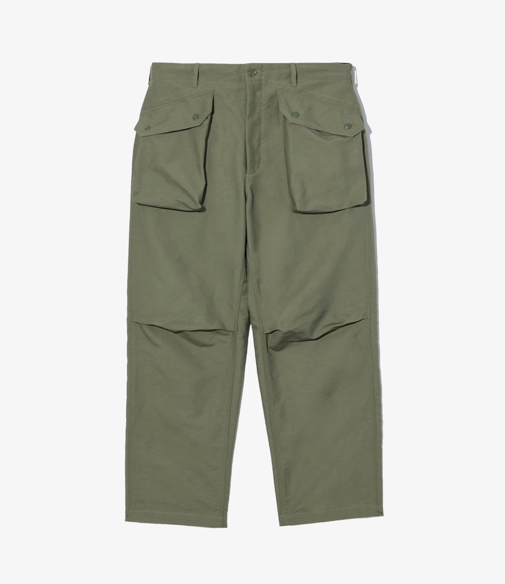 Norwegian Army Pant - Olive Cotton Double Cloth