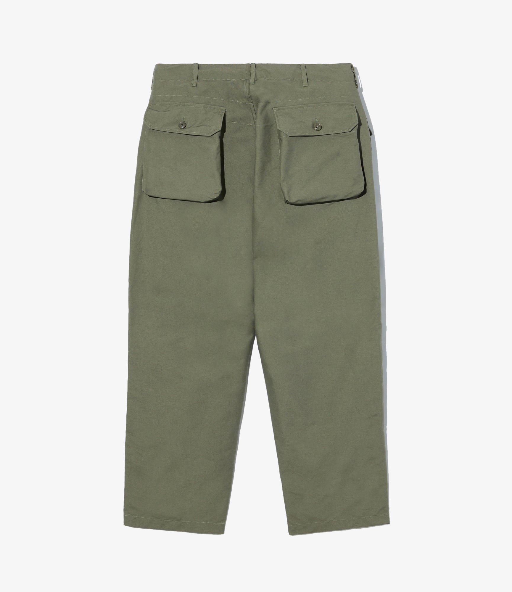 Norwegian Army Pant - Olive Cotton Double Cloth