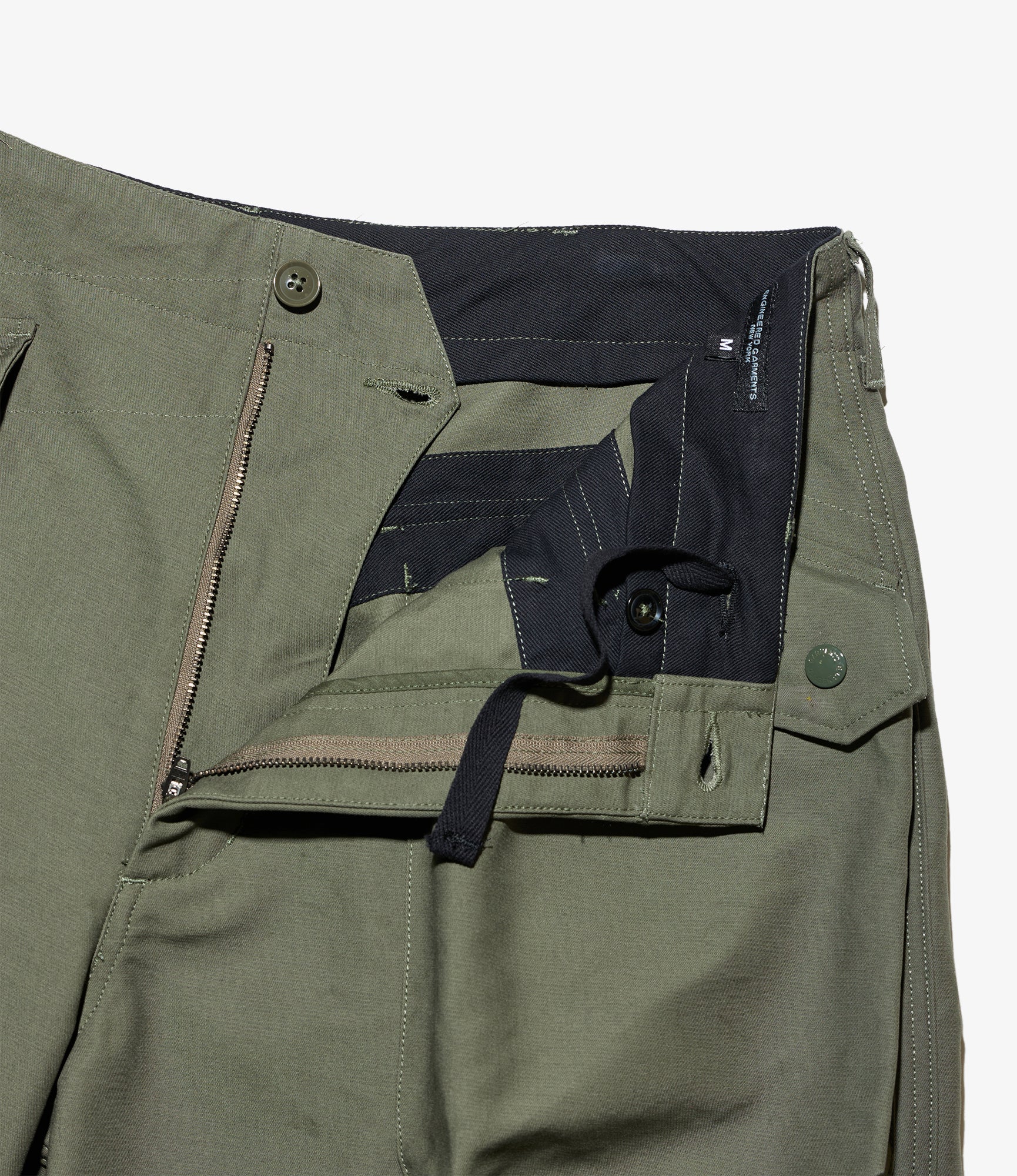 Norwegian Army Pant - Olive Cotton Double Cloth