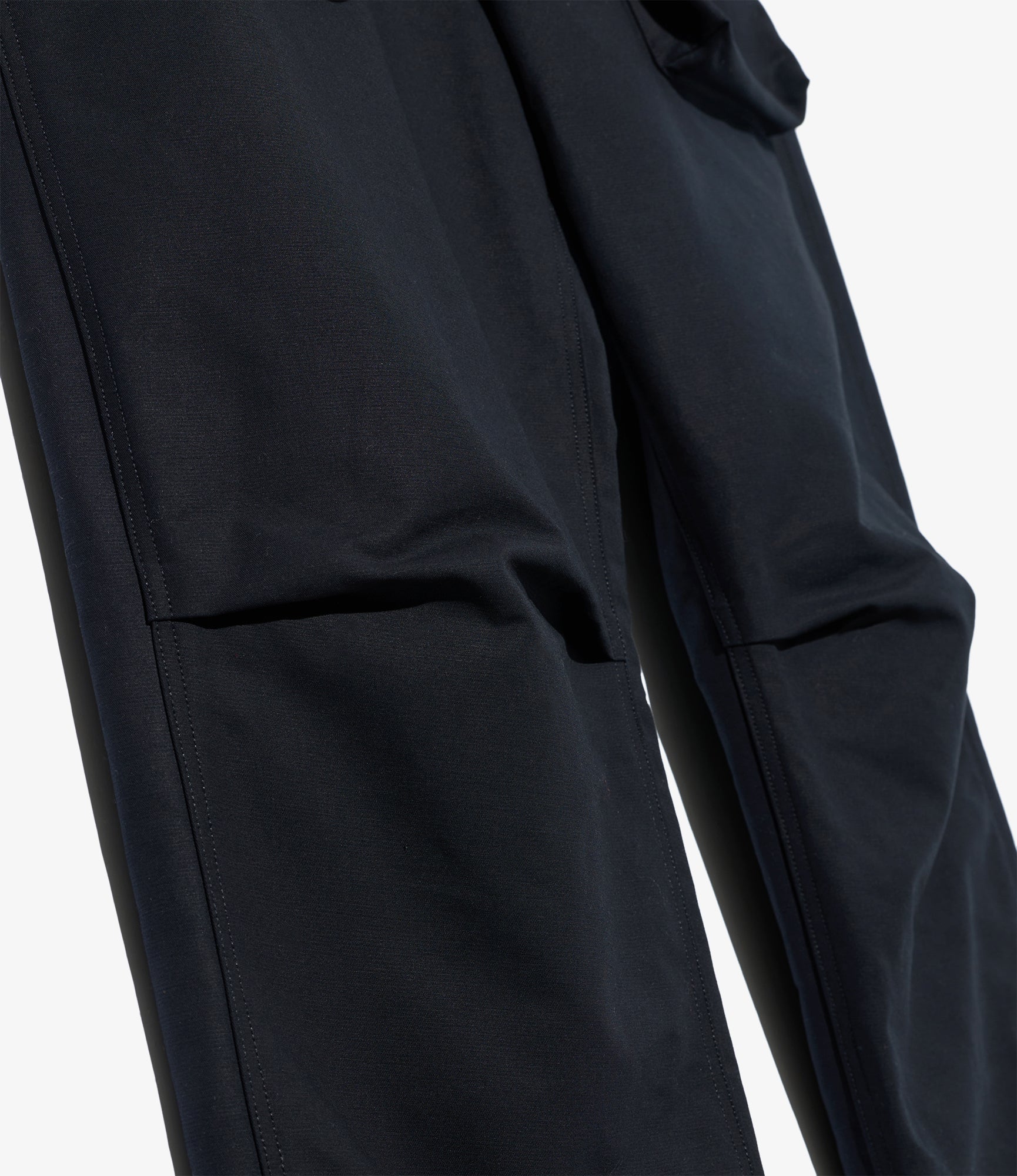 Norwegian Army Pant - Black Cotton Double Cloth