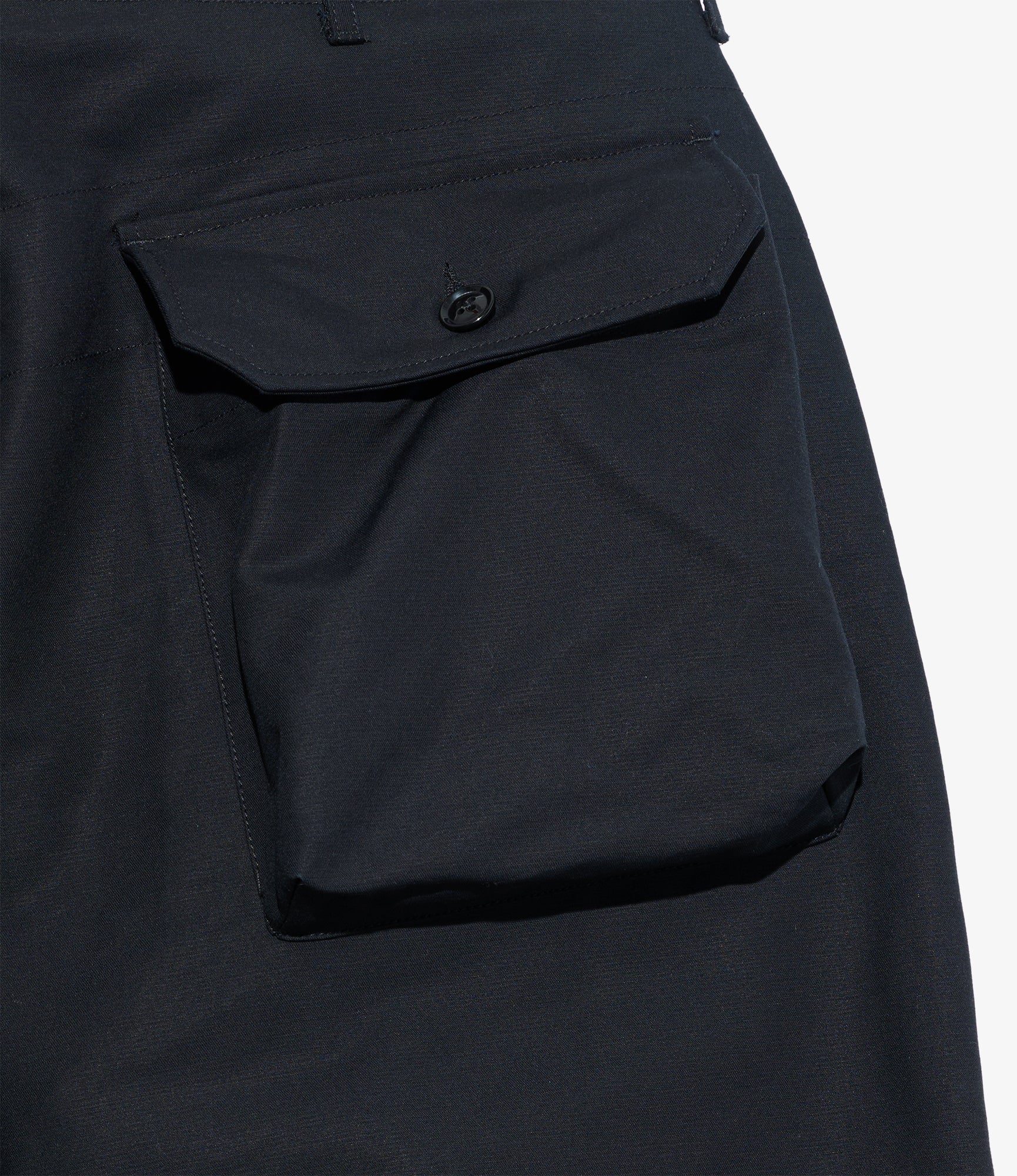Norwegian Army Pant - Black Cotton Double Cloth