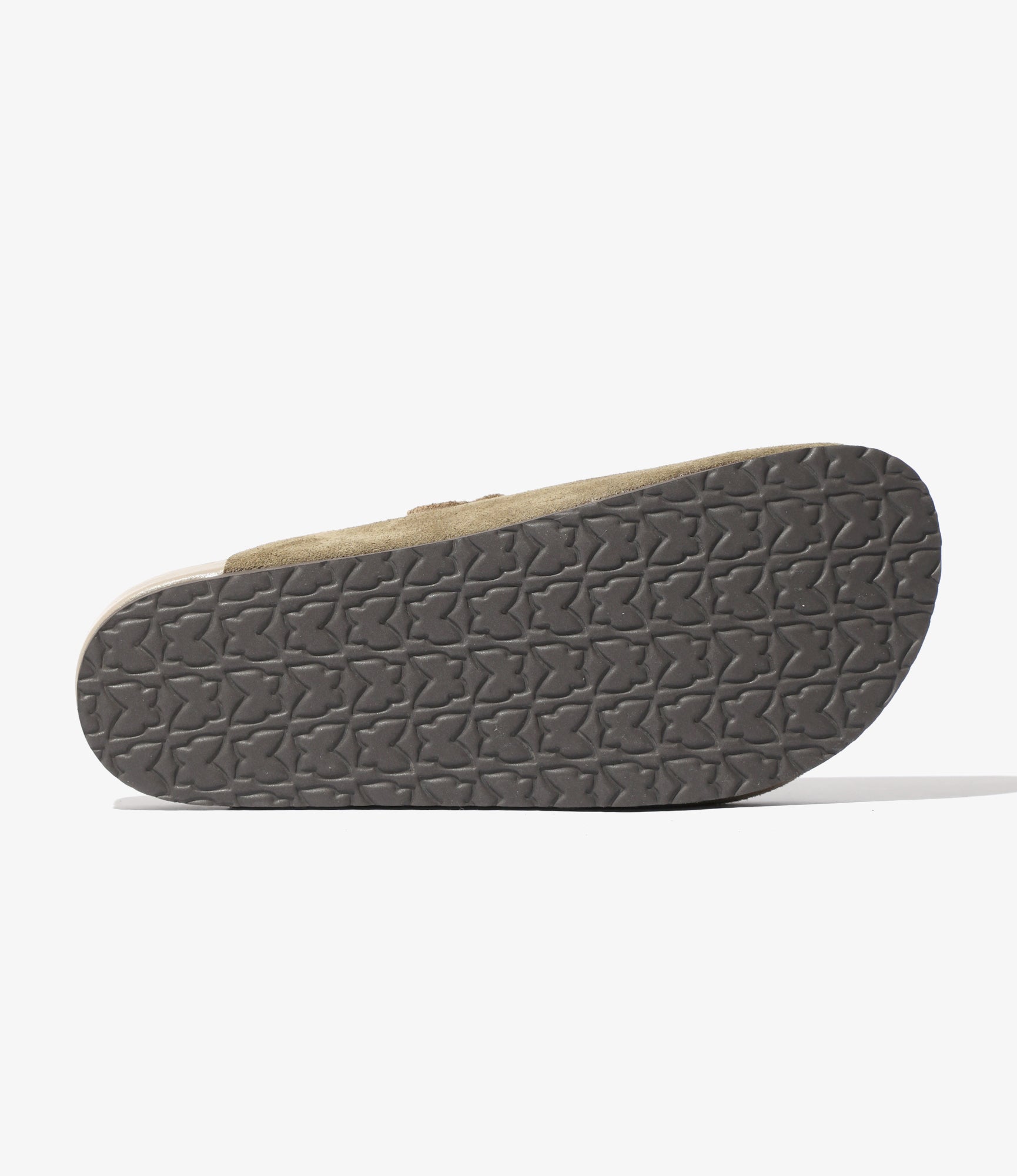 Clog Sandal - Taupe - Suede
