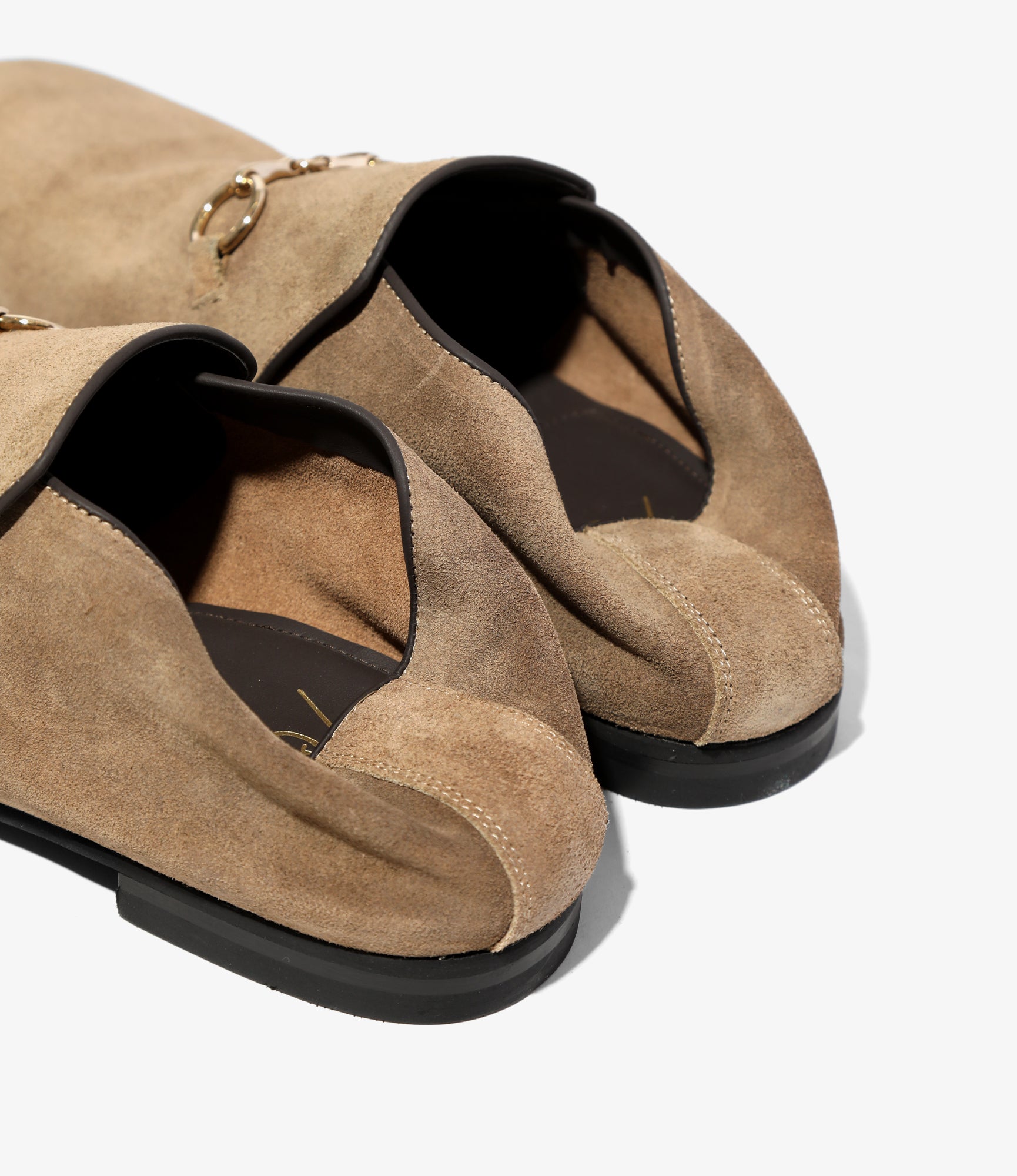 Tassel Bit Slip-On Chukka - Taupe