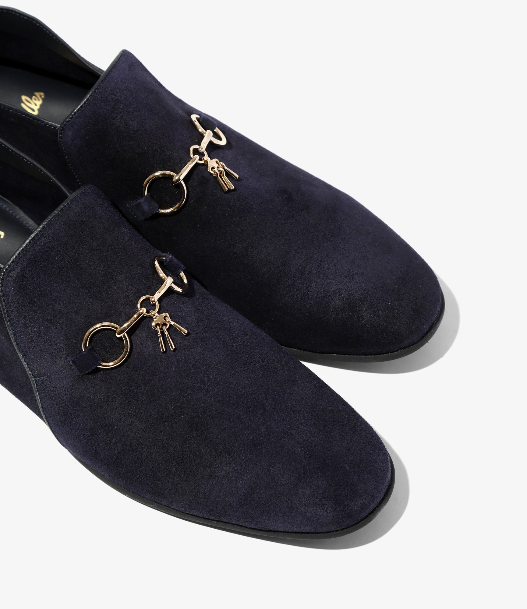 Tassel Bit Slip-On Chukka - Purple