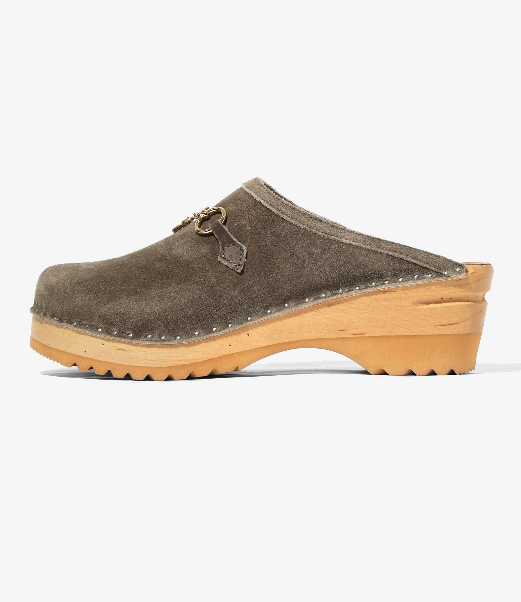 Needles x Troentorp - Swedish Clog Monet w/Bit - Acero / Rough Out