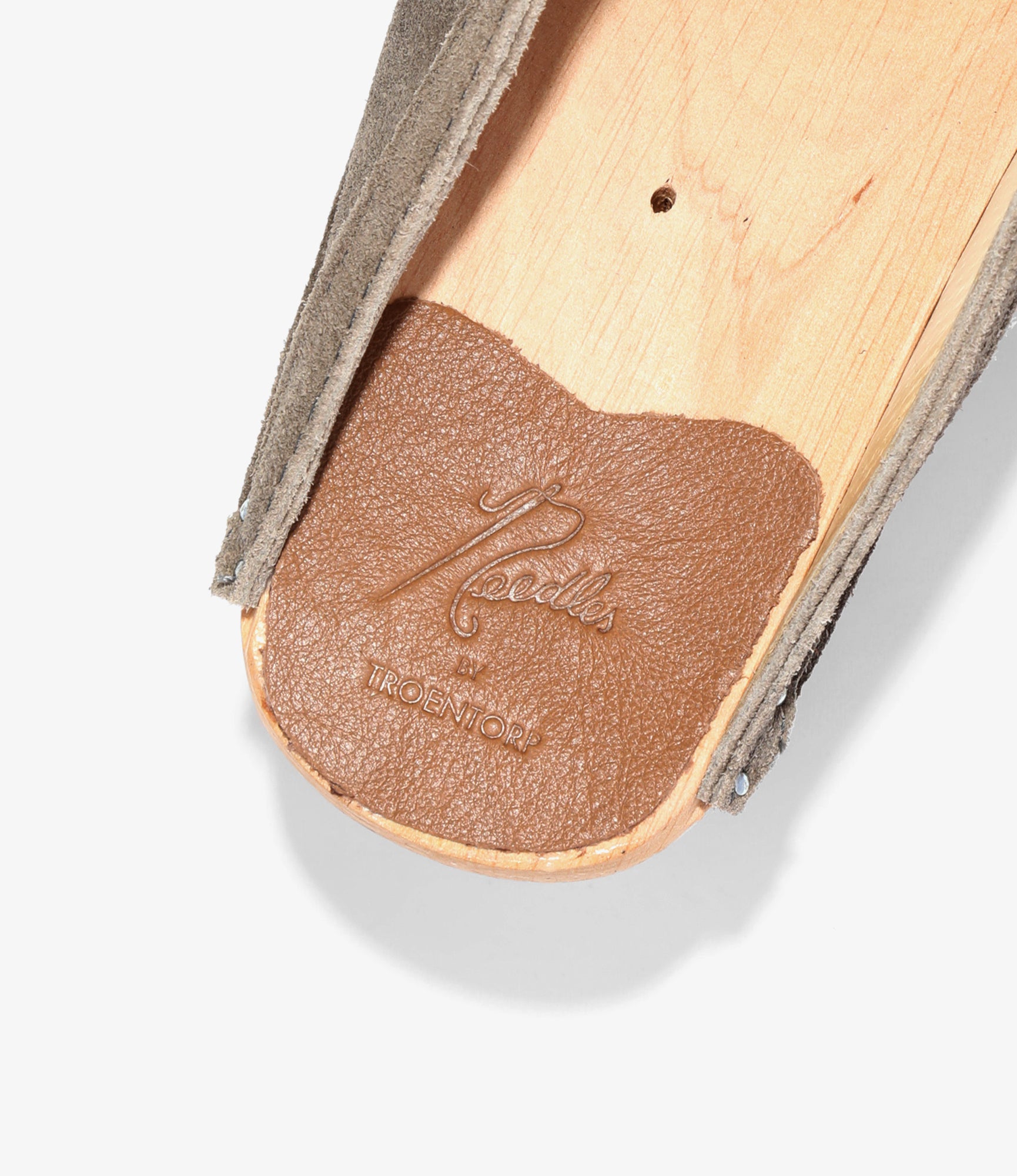 Needles x Troentorp - Swedish Clog Monet w/Bit - Acero / Rough Out