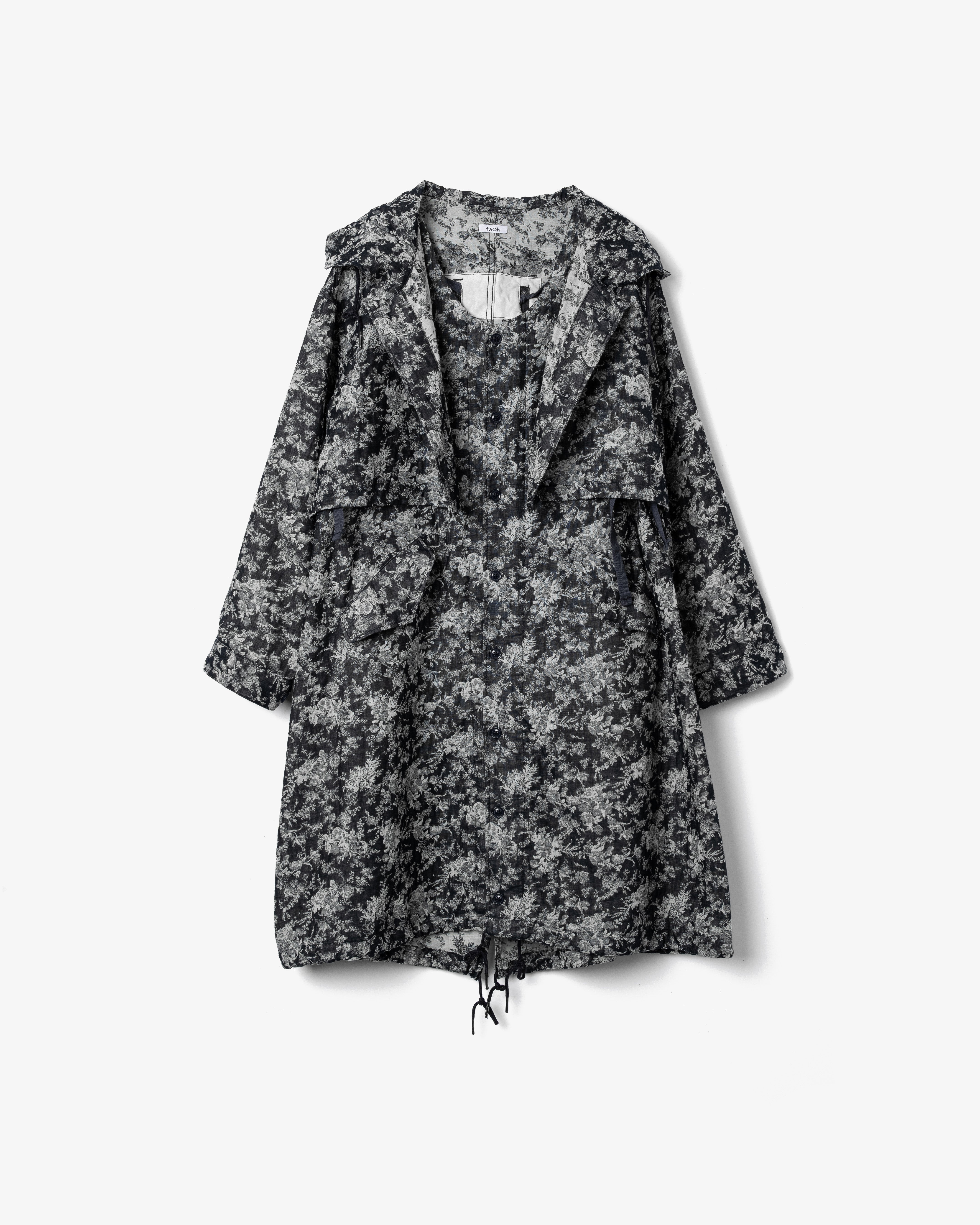 Women's M51 Dress - Navy Floral Jq. Cotton