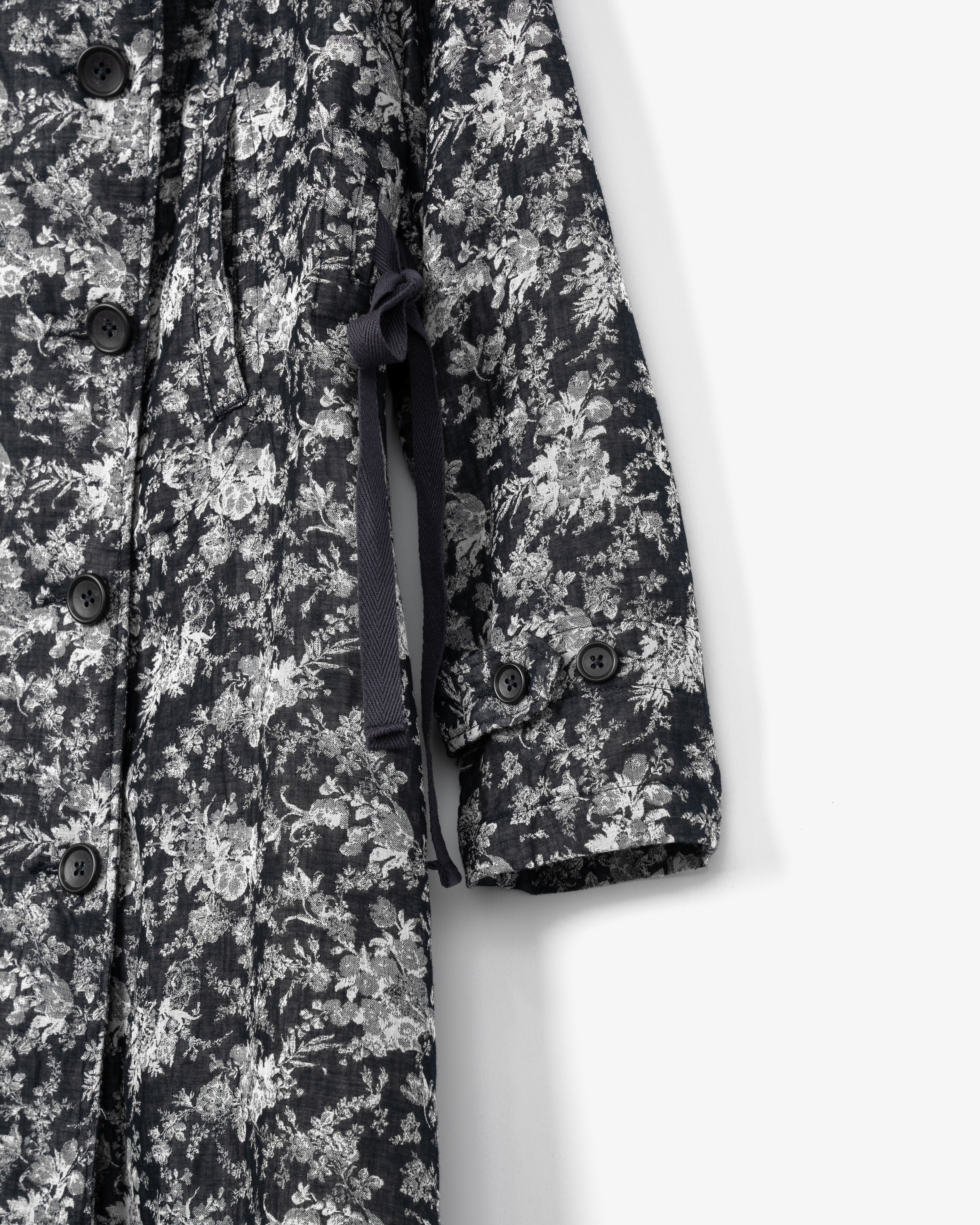 Women's Pea Dress - Navy Floral Jq. Cotton