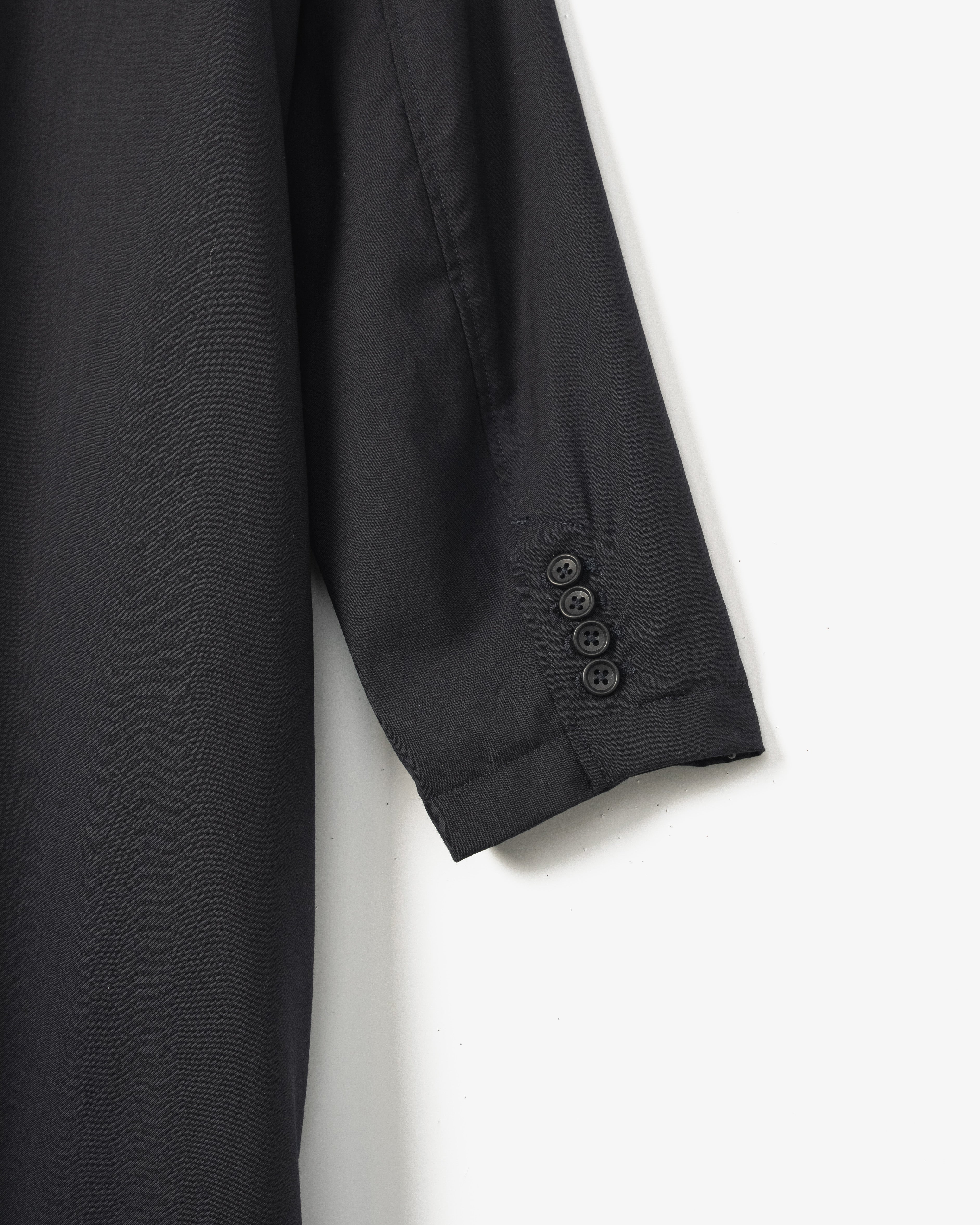 Women's Tux Dress - DK. Navy Tropical Wool