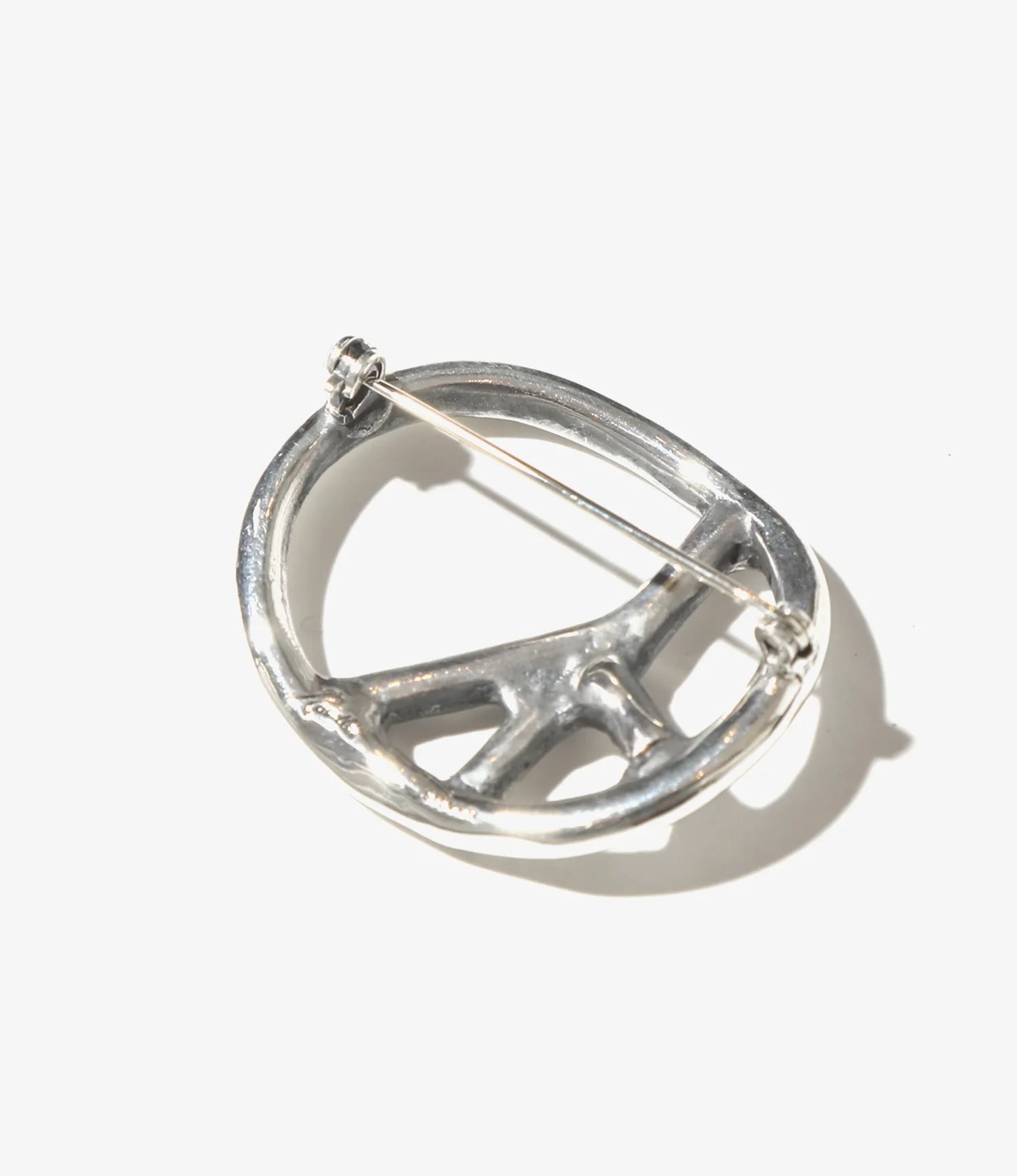 Peace Brooch - Silver - 925 Silver