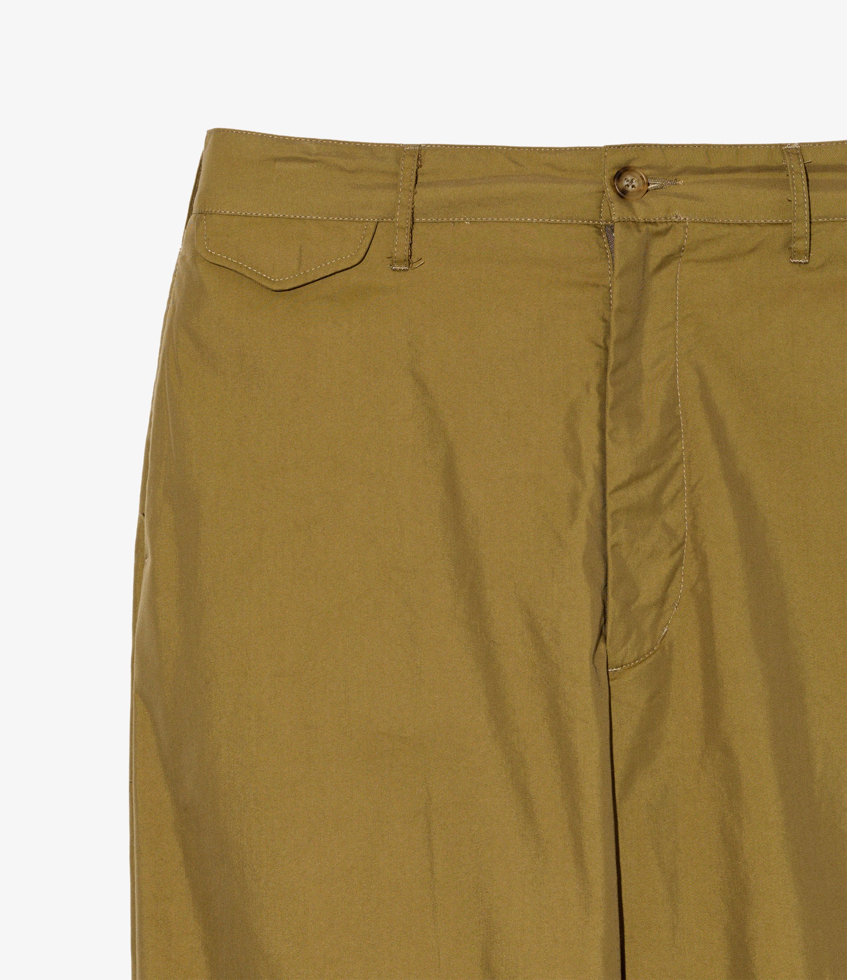 Officer Pant - Khaki Lt. Weight Nyco Twill