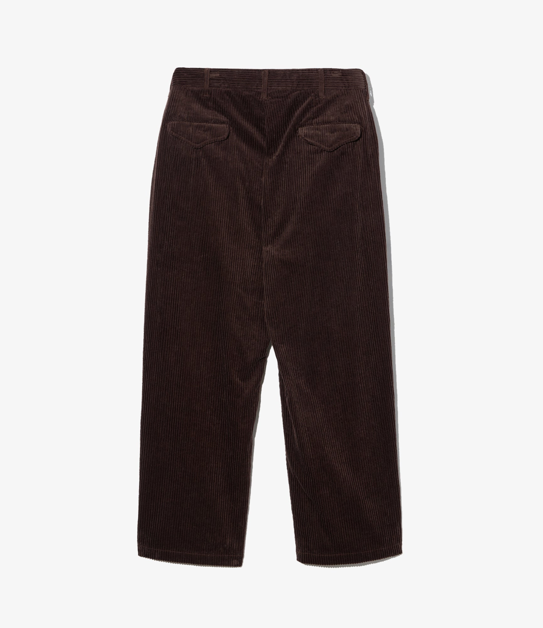 Officer Pant - Dk. Brown Cotton 4.5W Corduroy