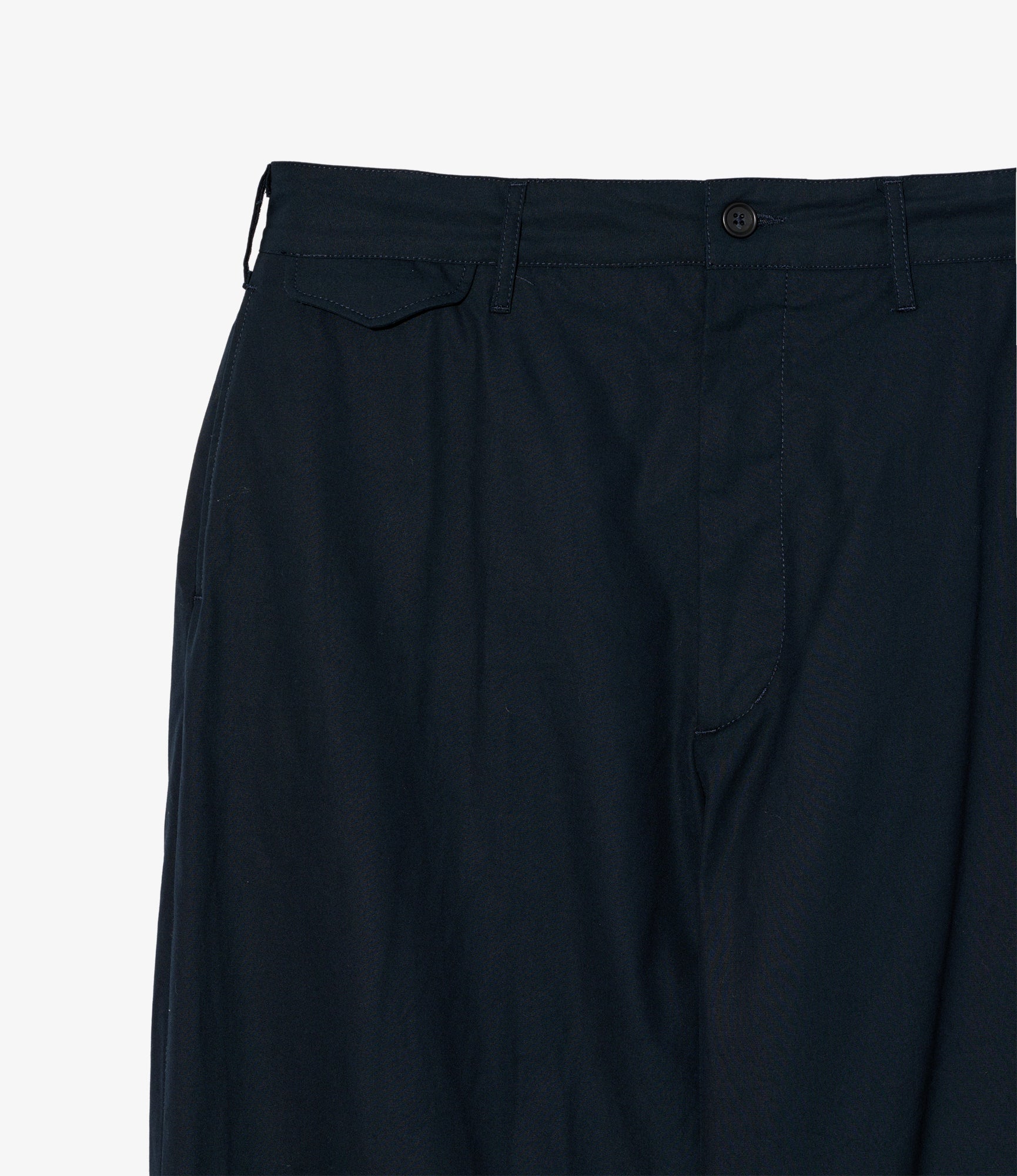 Officer Pant - Dk. Navy Cotton Heavy Poplin
