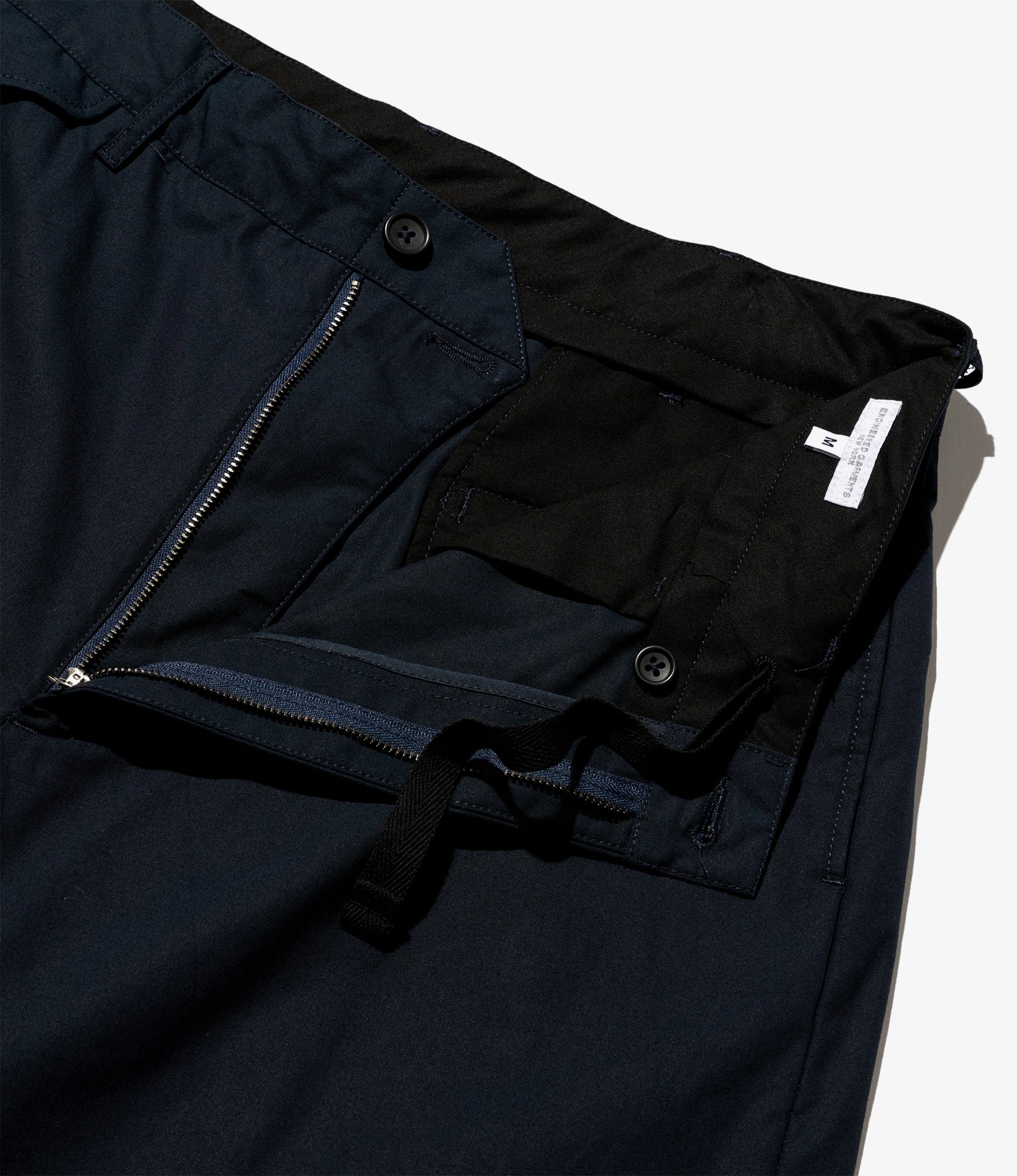 Officer Pant - Dk. Navy Cotton Heavy Poplin