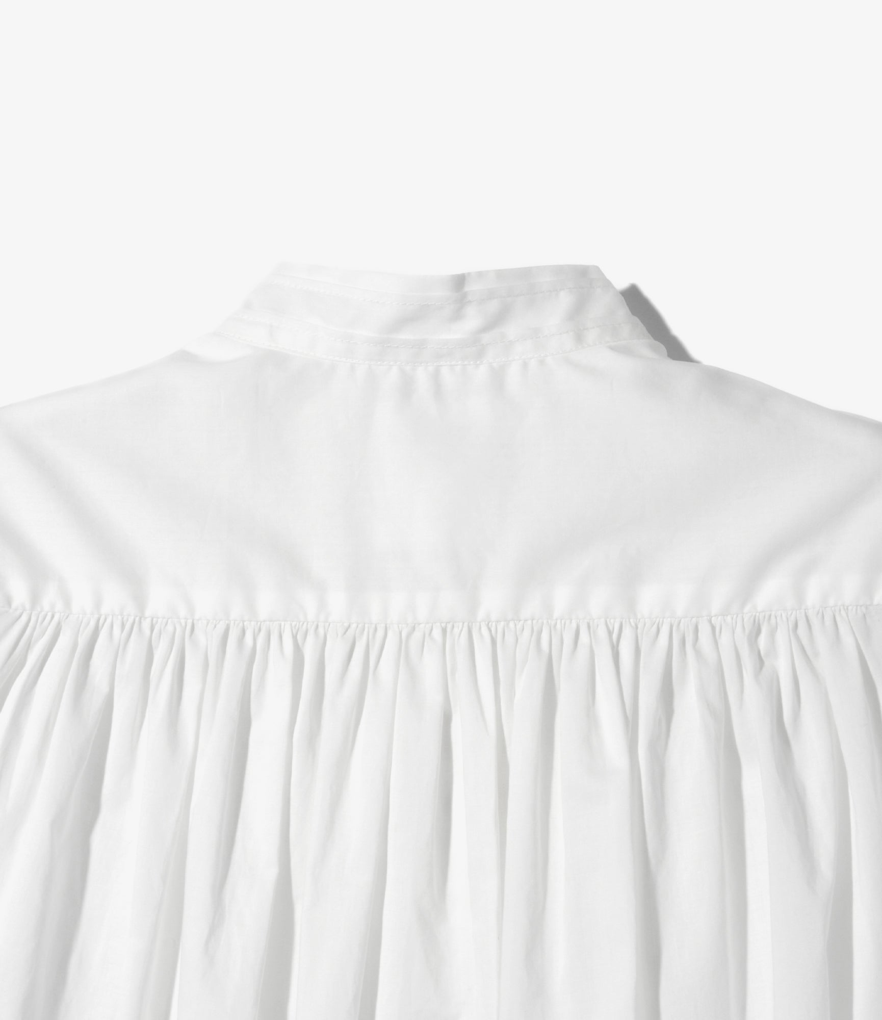 Women's Ribbon Tie Blouse - Off White - Solid＆Leopard