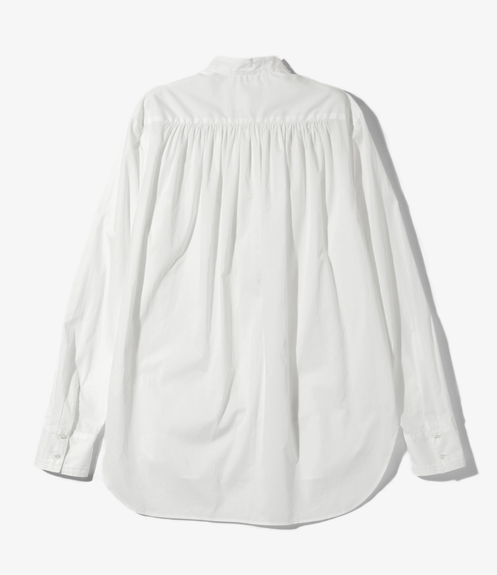 Women's Ribbon Tie Blouse - Off White - Solid＆Leopard