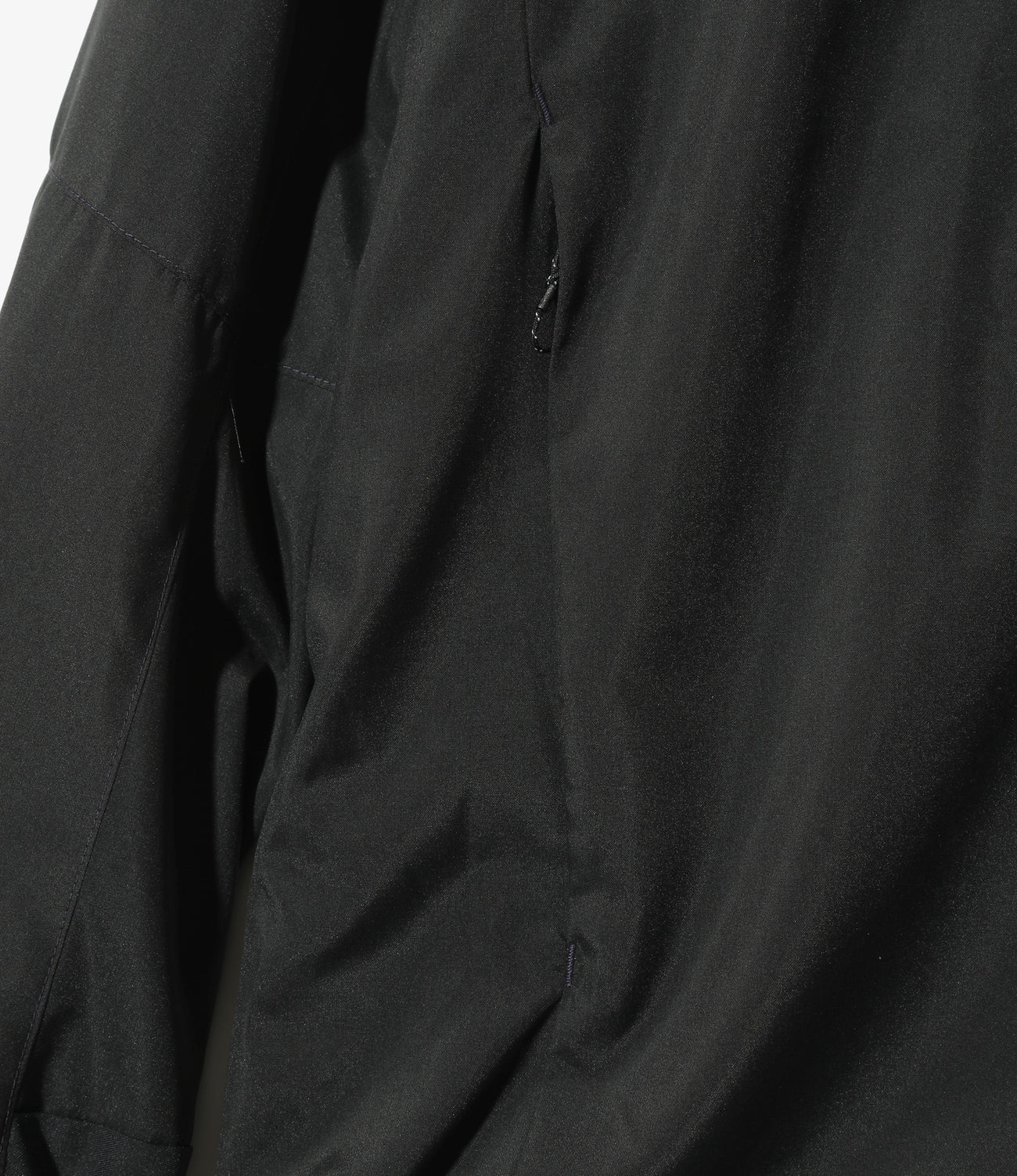 Wind Jacket - Black - Poly Brushed Taffeta