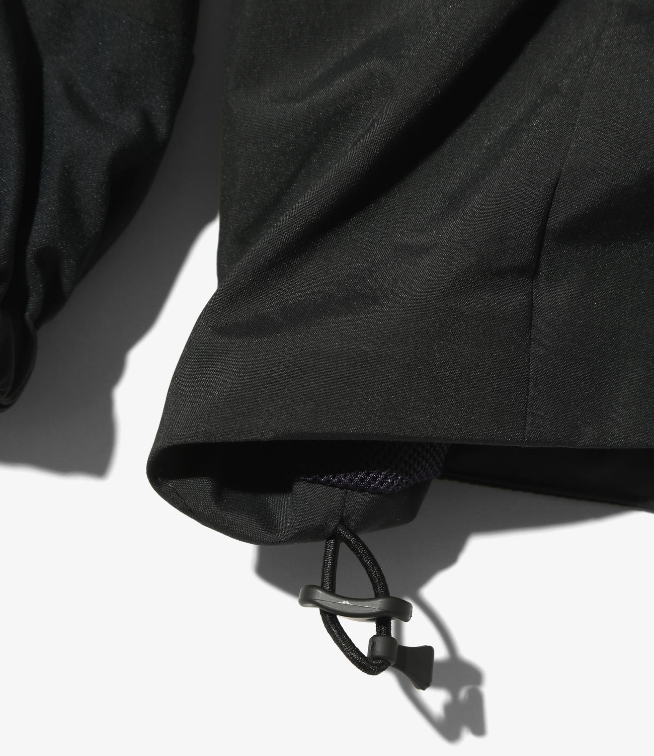 Wind Jacket - Black - Poly Brushed Taffeta