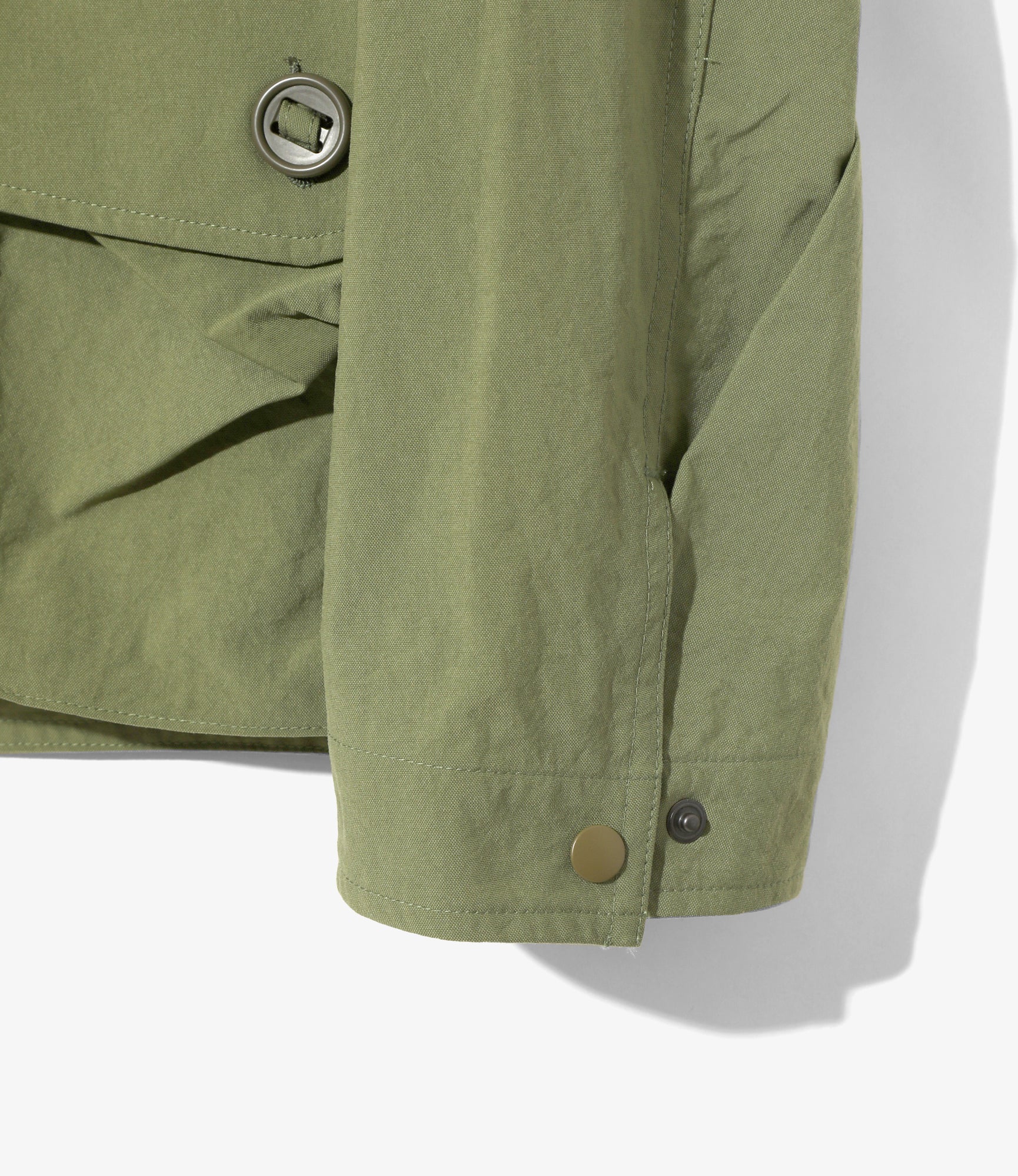 Tenkara Jacket - Lt. Olive - Nylon Oxford