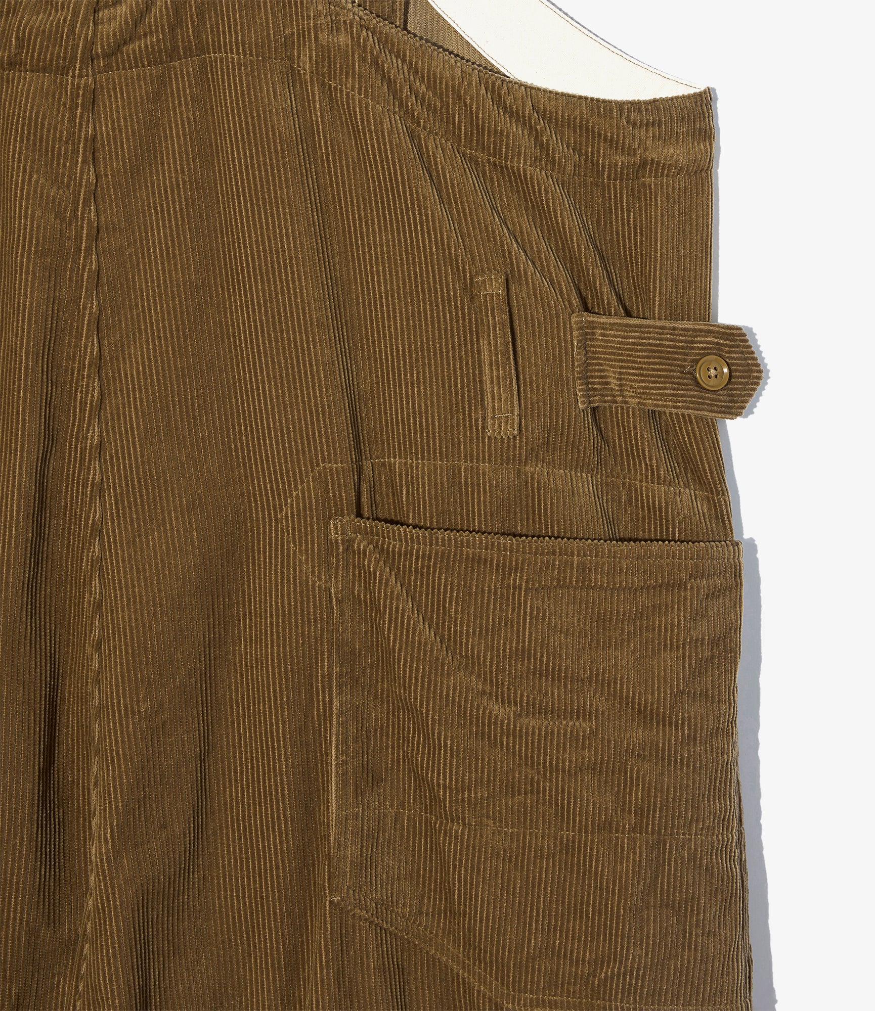 Overalls - Khaki 8W Corduroy
