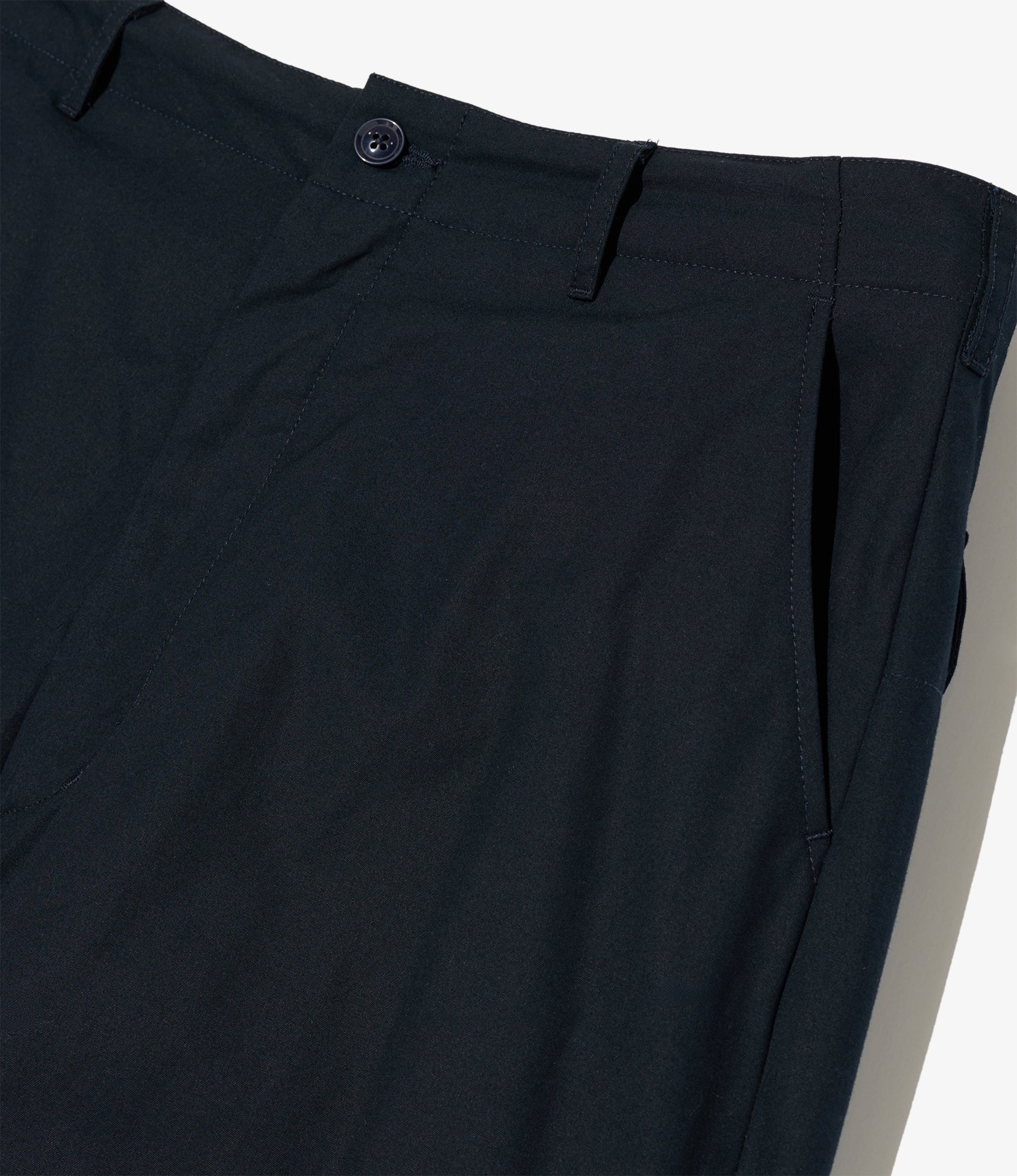 Over Pant - Dk. Navy Cotton Heavy Poplin