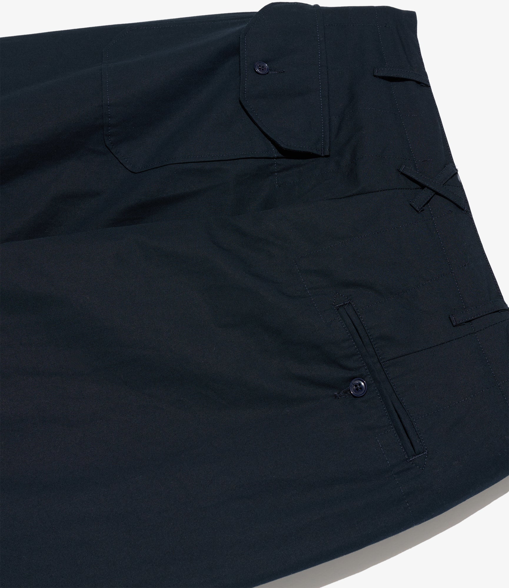 Over Pant - Dk. Navy Cotton Heavy Poplin