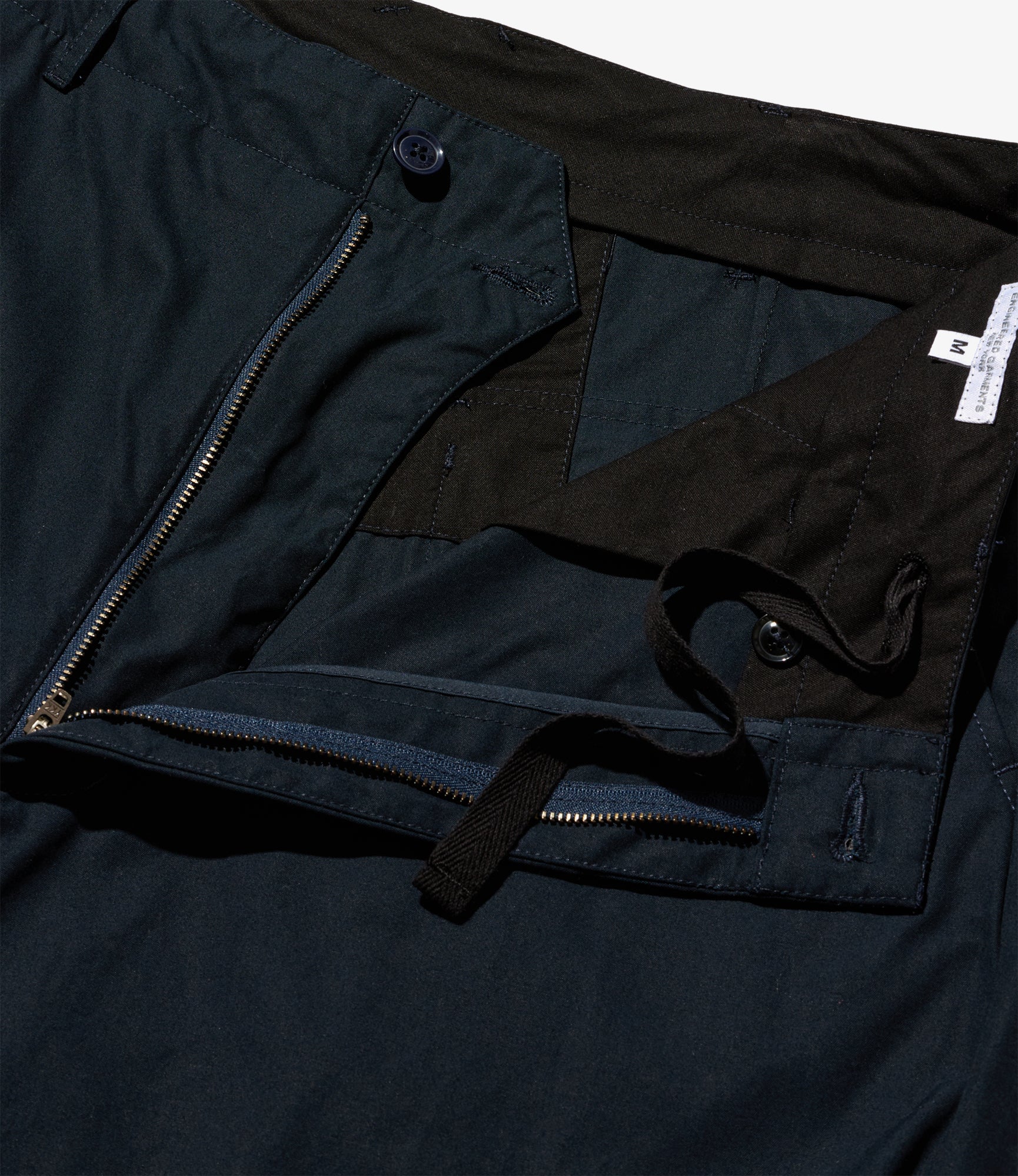 Over Pant - Dk. Navy Cotton Heavy Poplin
