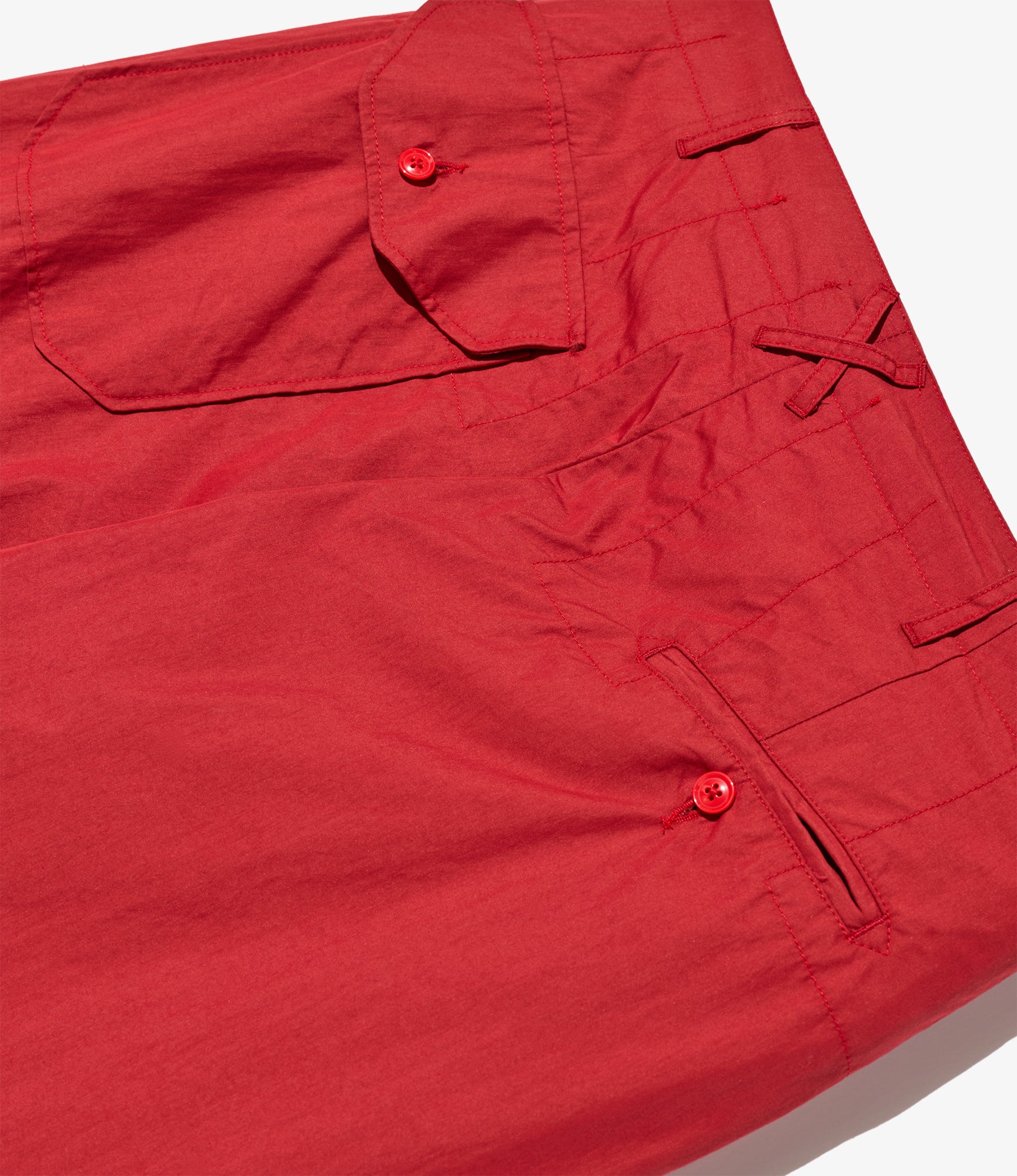Over Pant - Red Lt. Weight Nyco Poplin