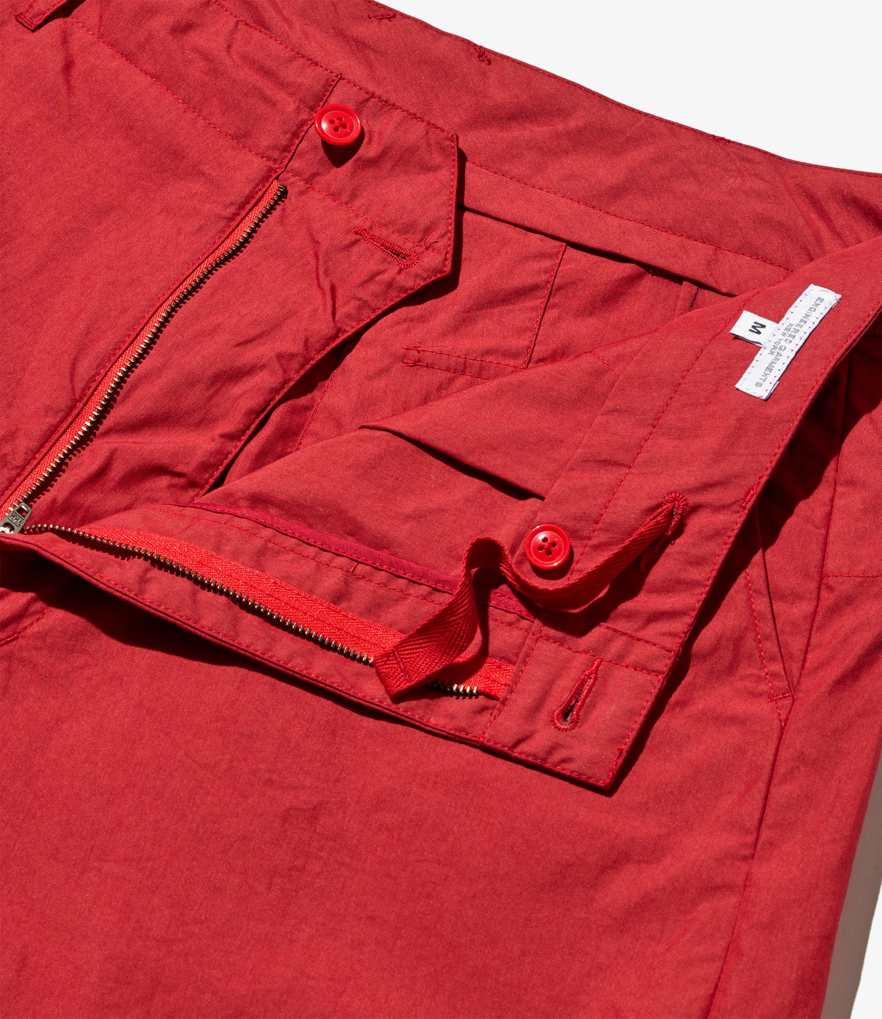 Over Pant - Red Lt. Weight Nyco Poplin