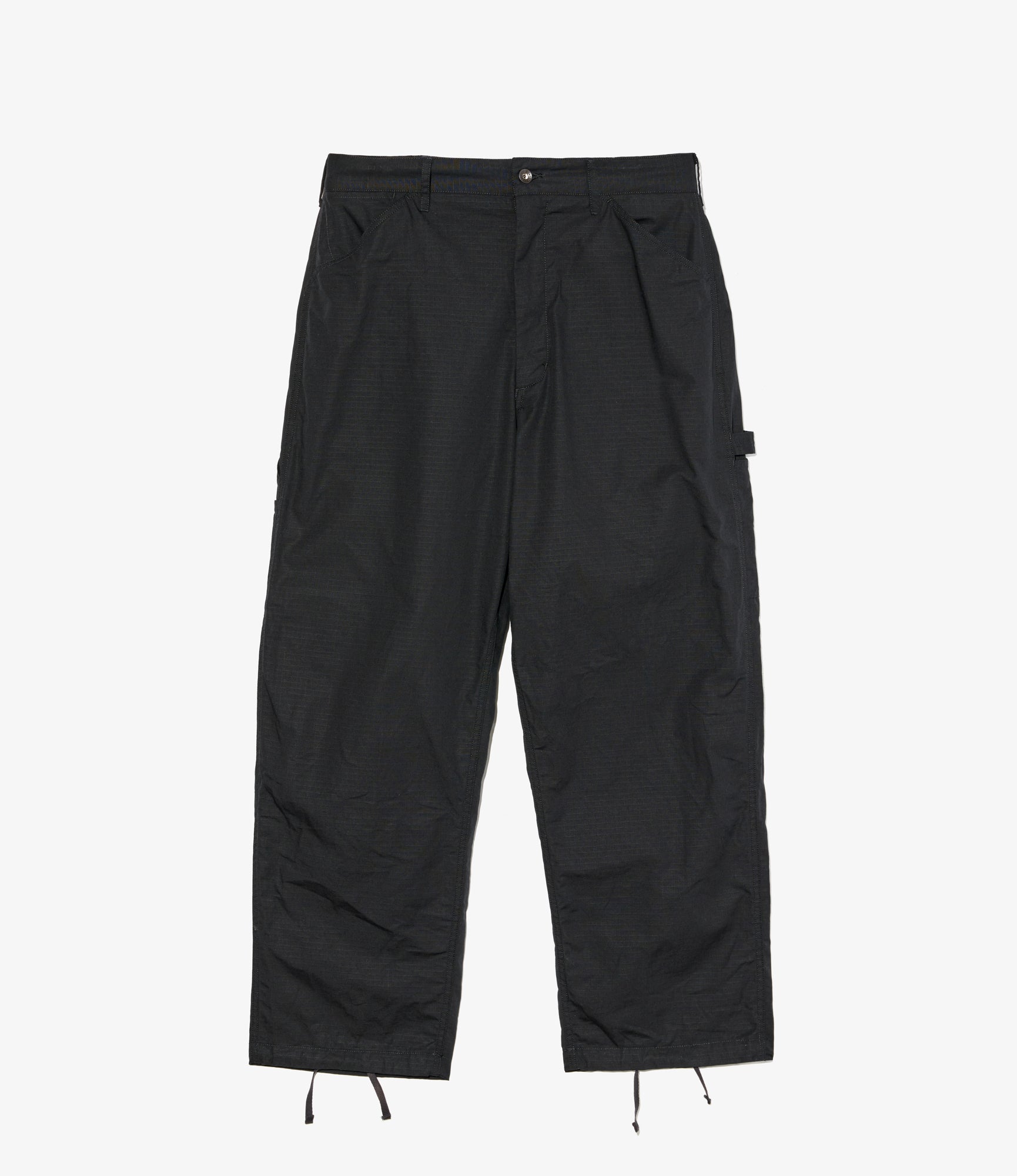 Painter Pant - Black Cotton Ripstop