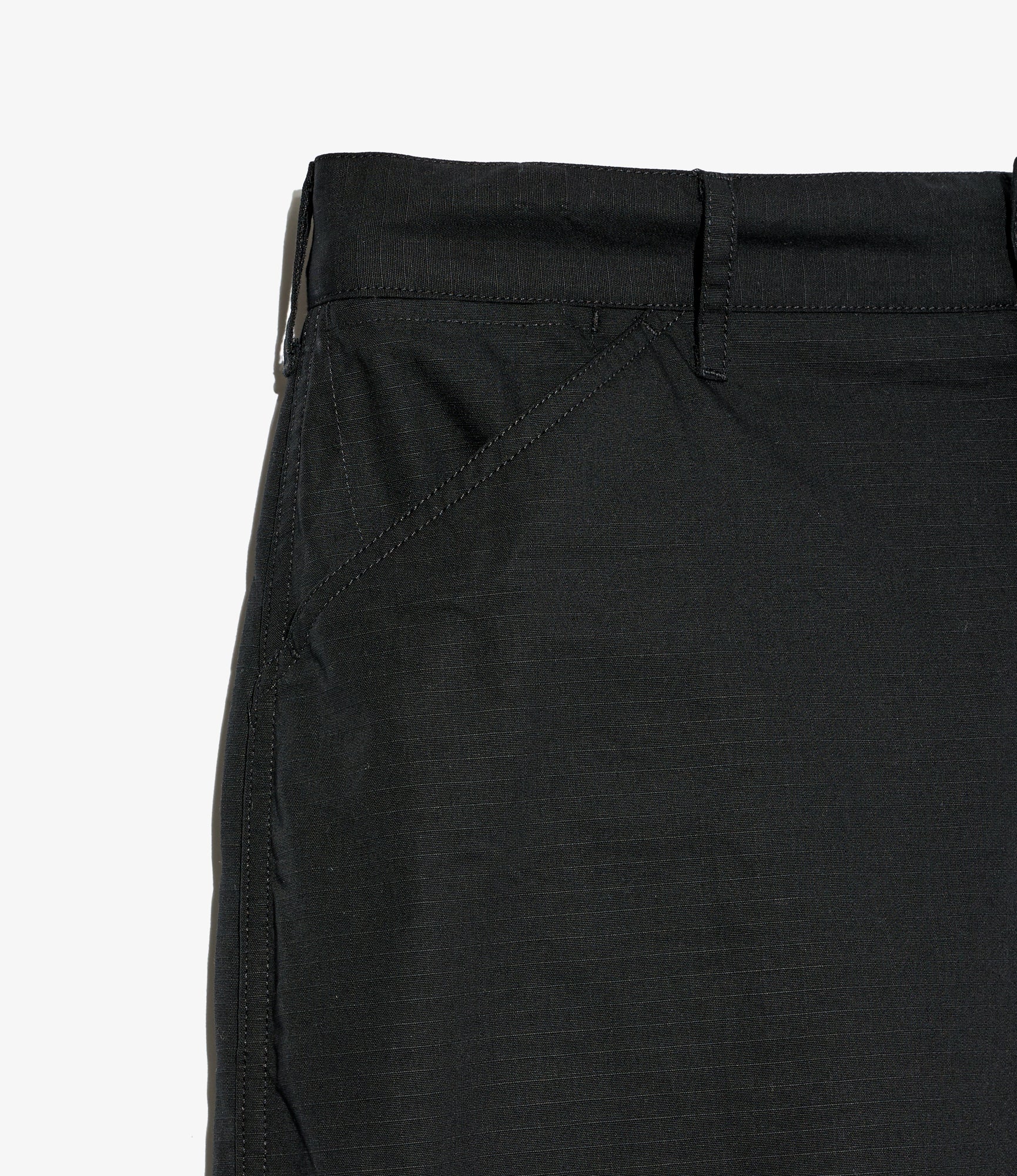 Painter Pant - Black Cotton Ripstop