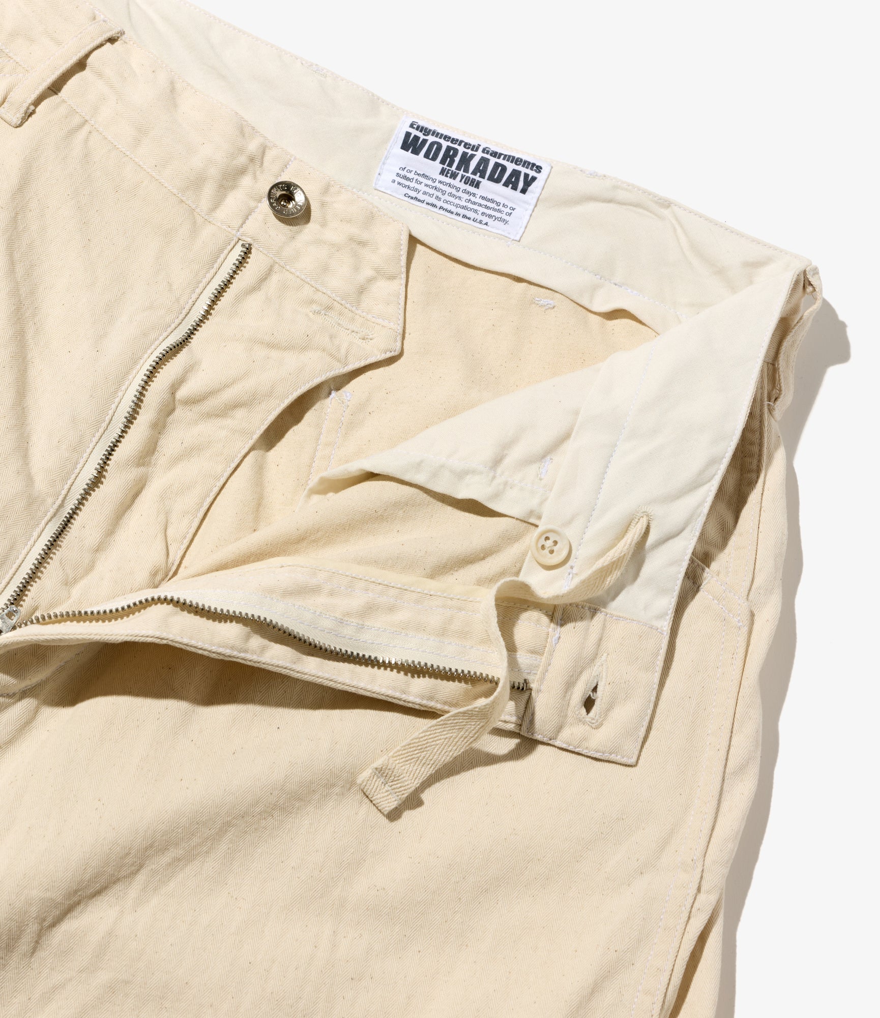 Painter Pant - Natural 7oz Cotton HB Twill