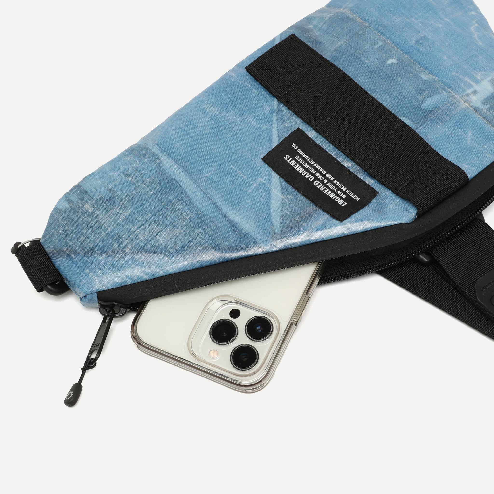 Engineered Garments x DSPTCH - Unit Vertical Pouch - Azure Blue