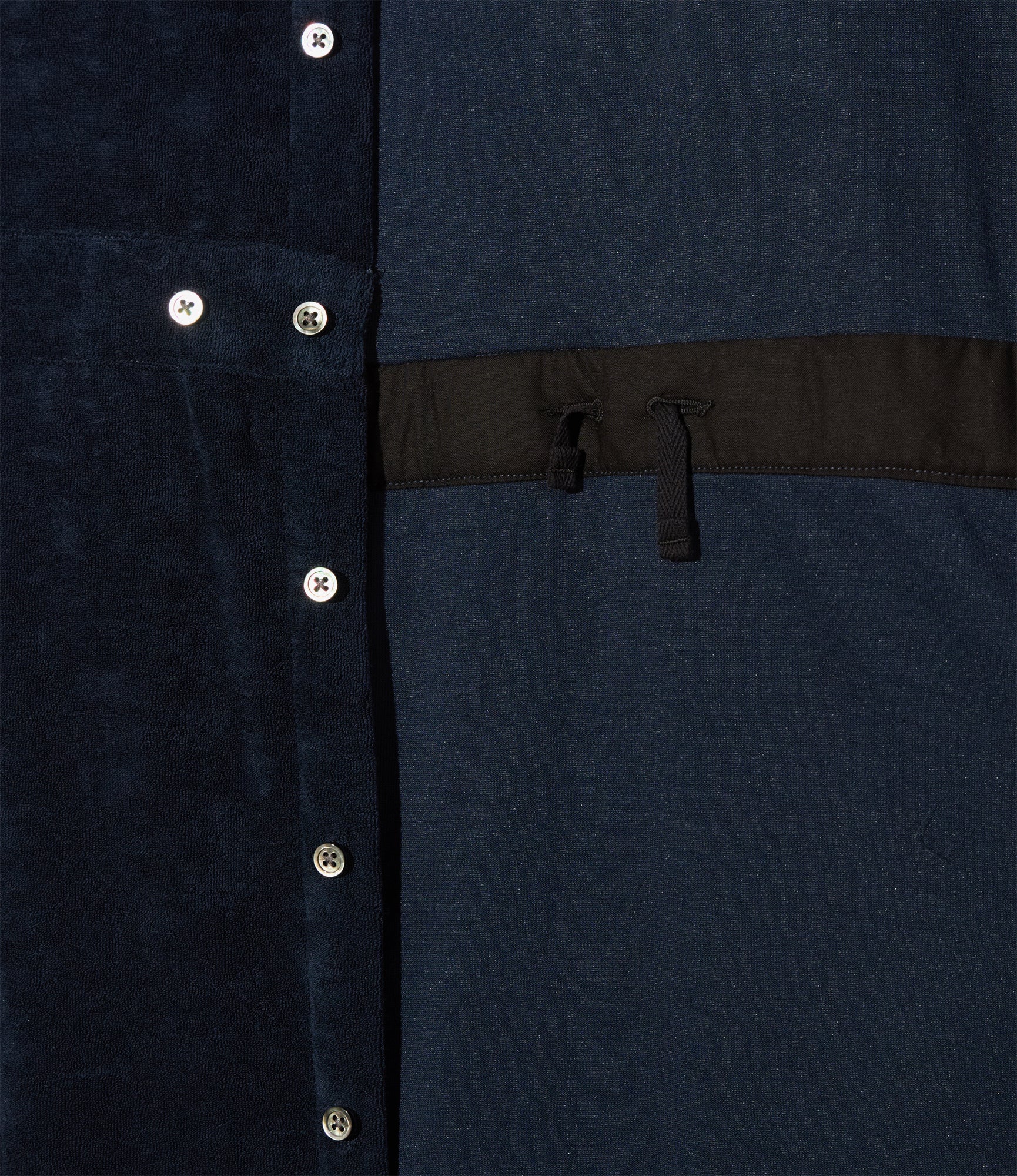Women's Polo Long Dress - Dk. Navy CP Terry Cloth