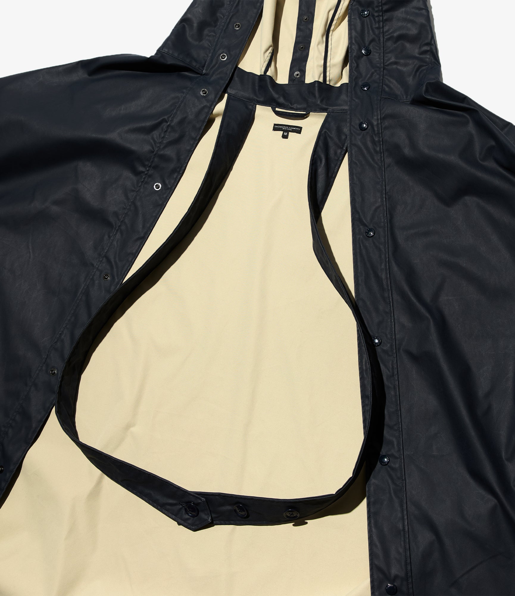 Poncho - Dk. Navy Polyester Coated Cloth