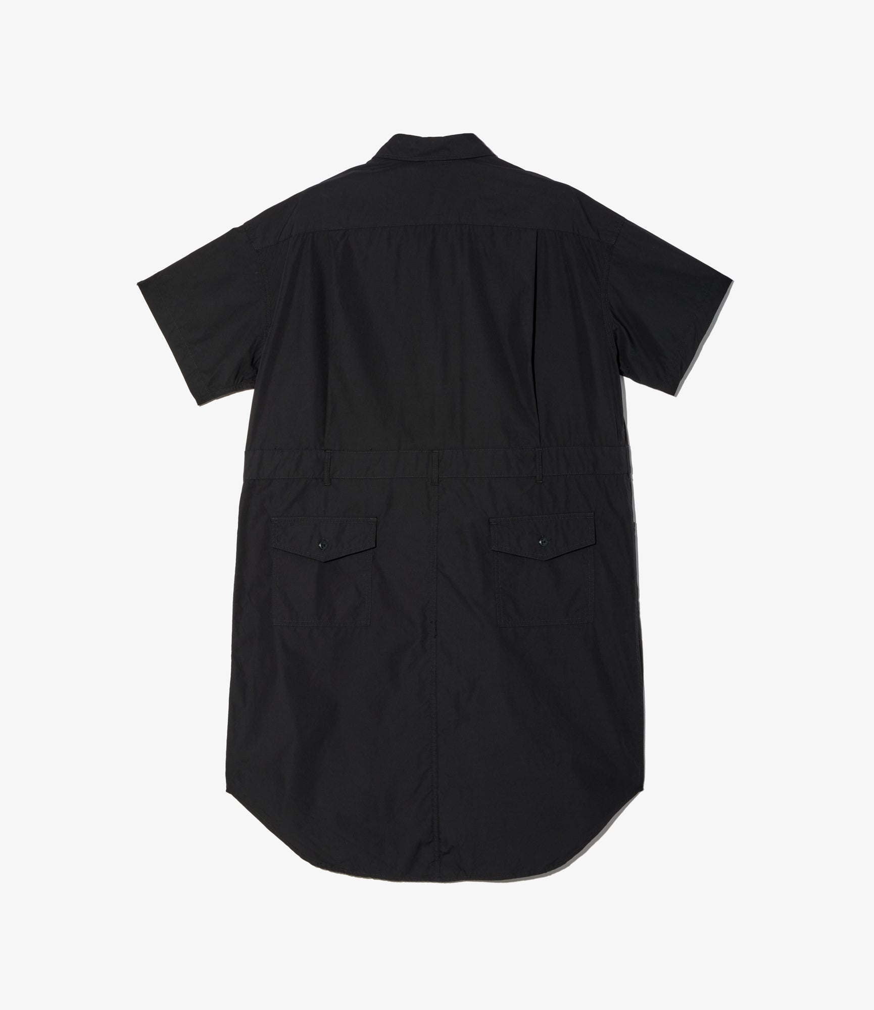 Prepared Dress - Black 100's 2Ply Cotton Broadcloth