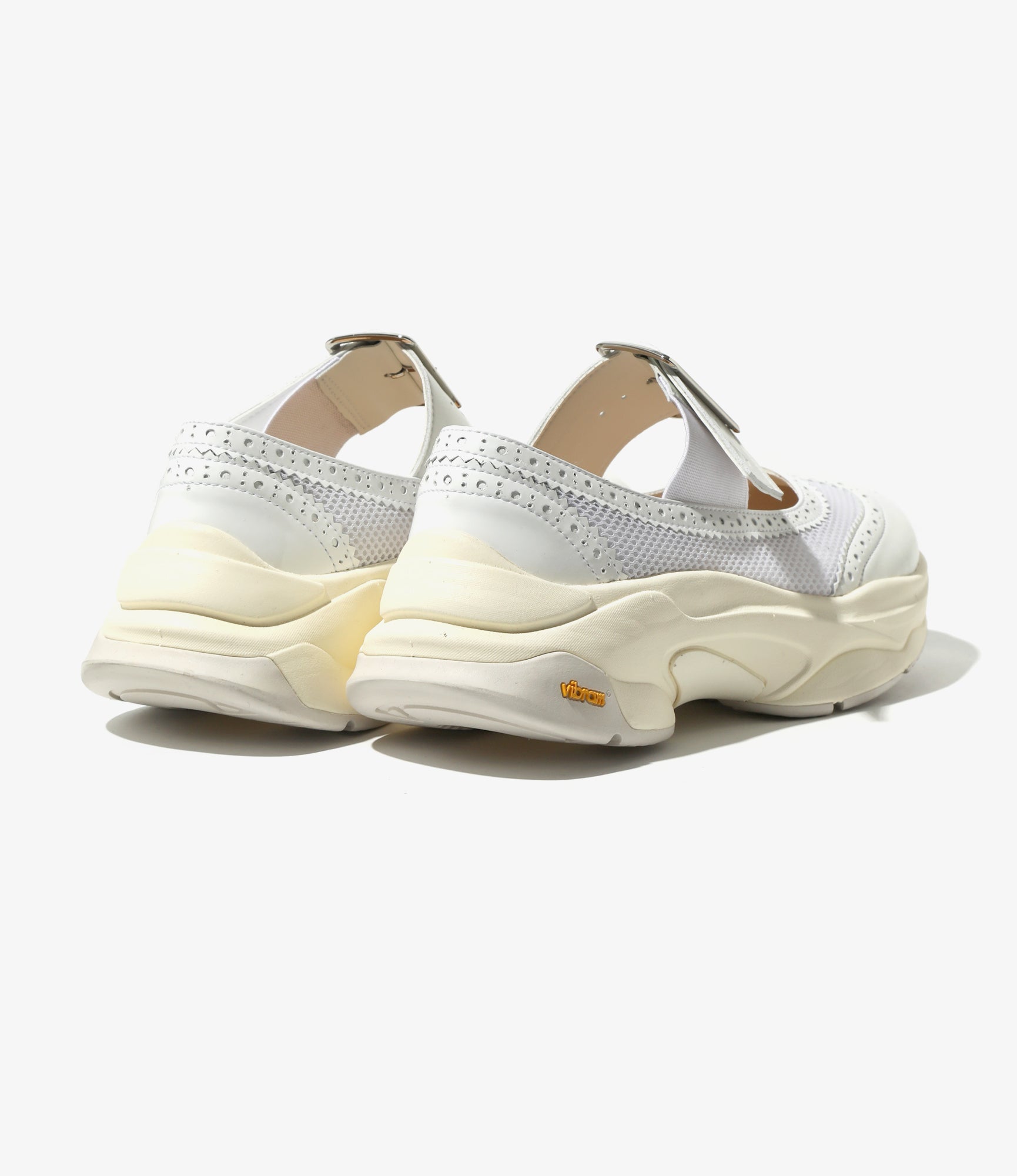 Wing Tip Sneakers - Off White