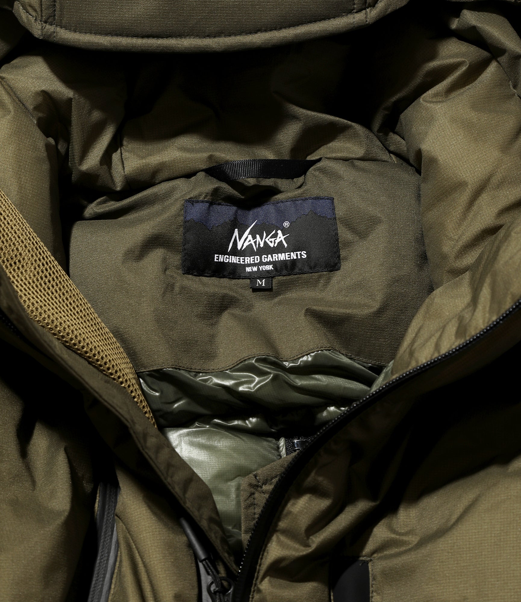 Engineered Garments x Nanga - Zip Vest - Olive