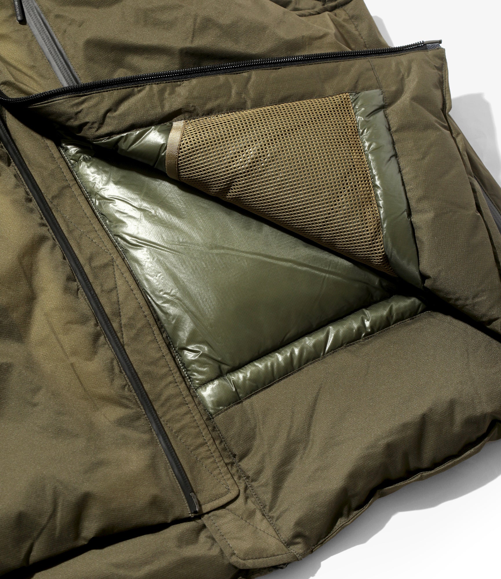Engineered Garments x Nanga - Zip Vest - Olive